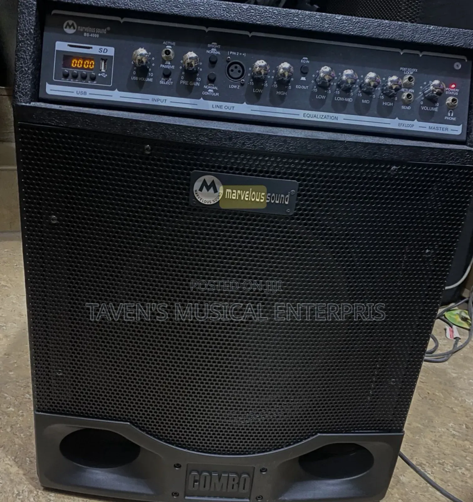 Marvelous Sound Branded Bass Combo Amplifier