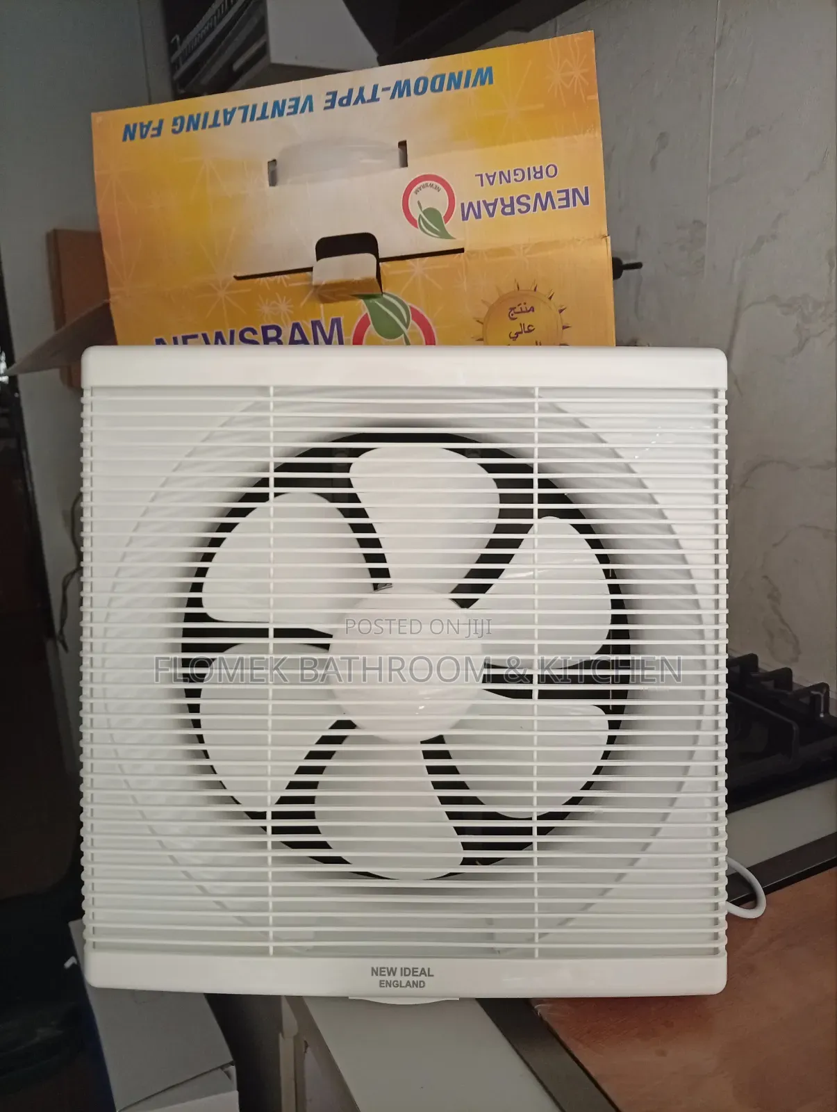 12-Inch New Ideal Heavy-Duty Extractor Fan – Powerful Ventilation.
