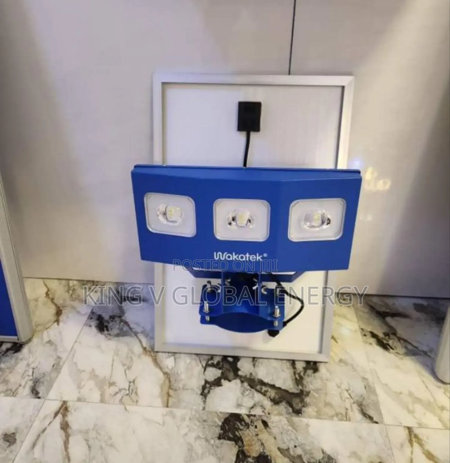 Wakatek 300watts 3 Eye Divided Solar Flood Light