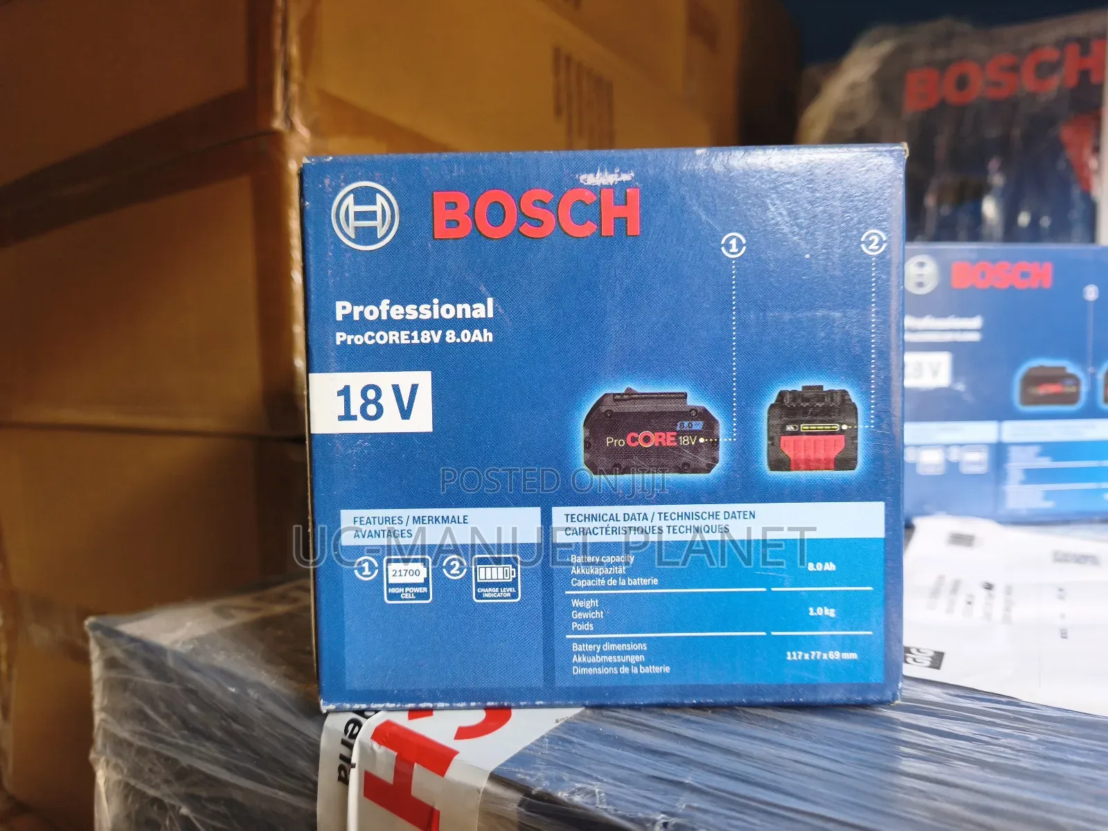 Bosch Procore 18v 8.0ah Battery Pack