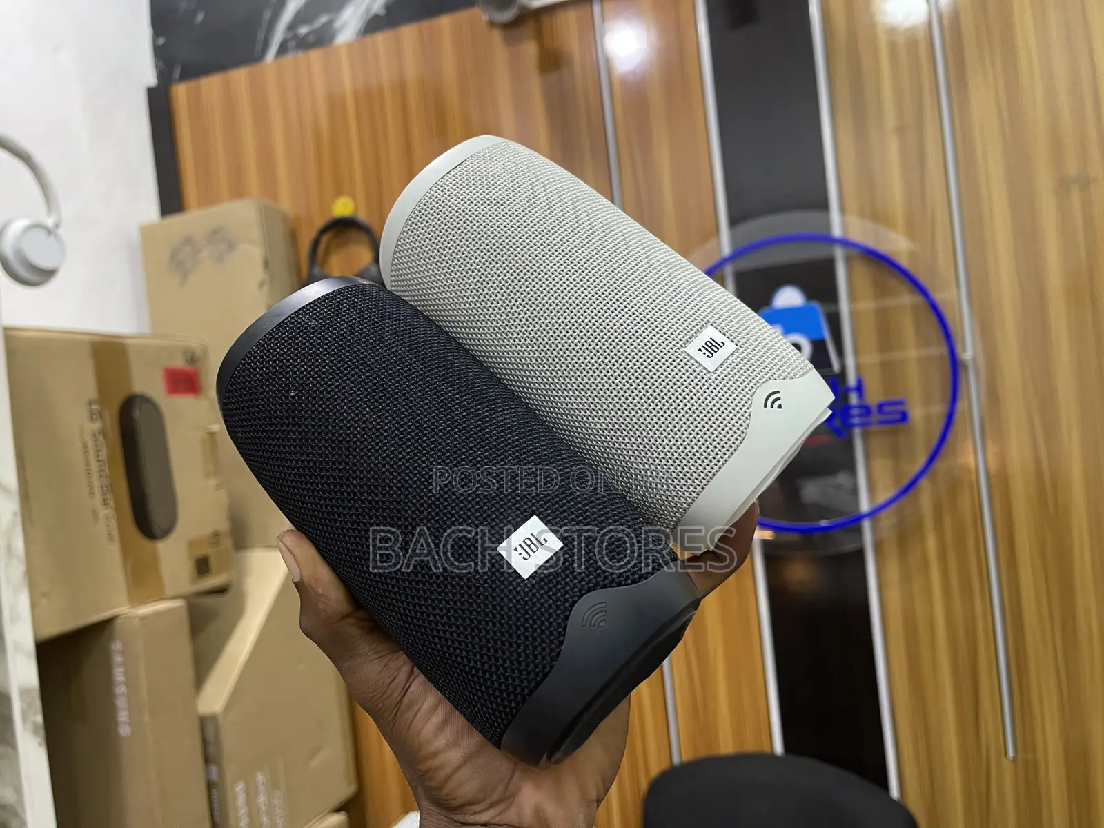 JBL Link 10 Voice Activated Portable Speakers With Google Voice