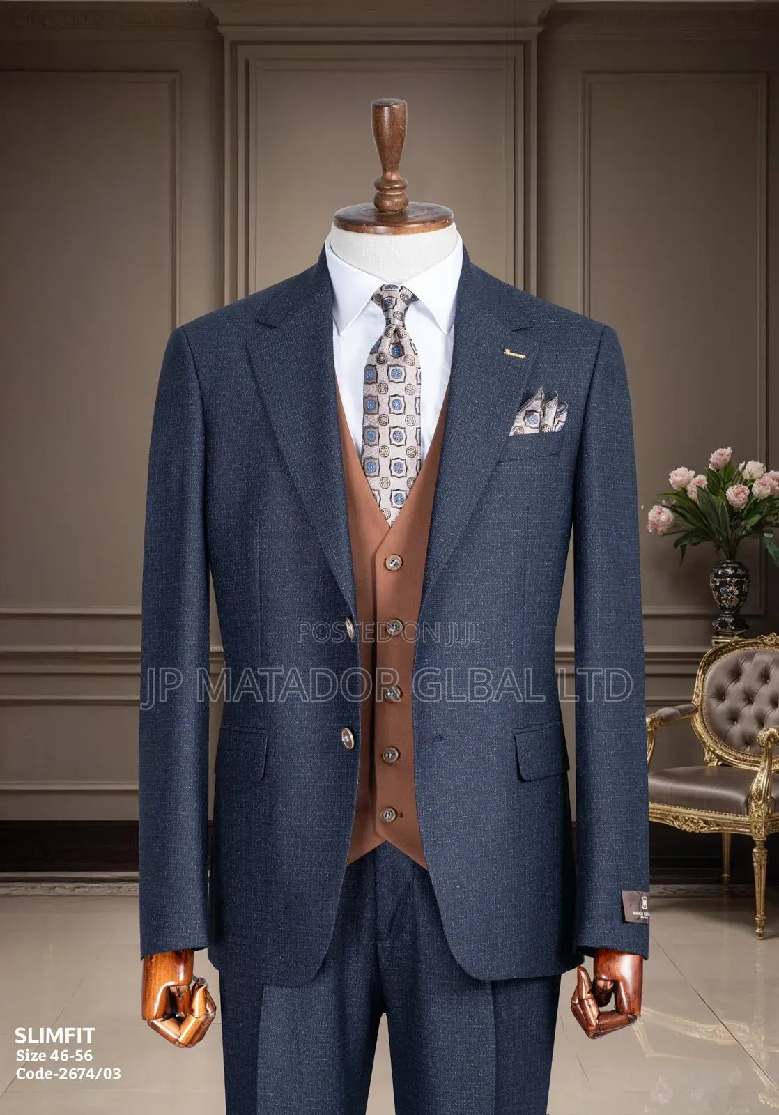 Luxury Three Pieces Turkey Suits