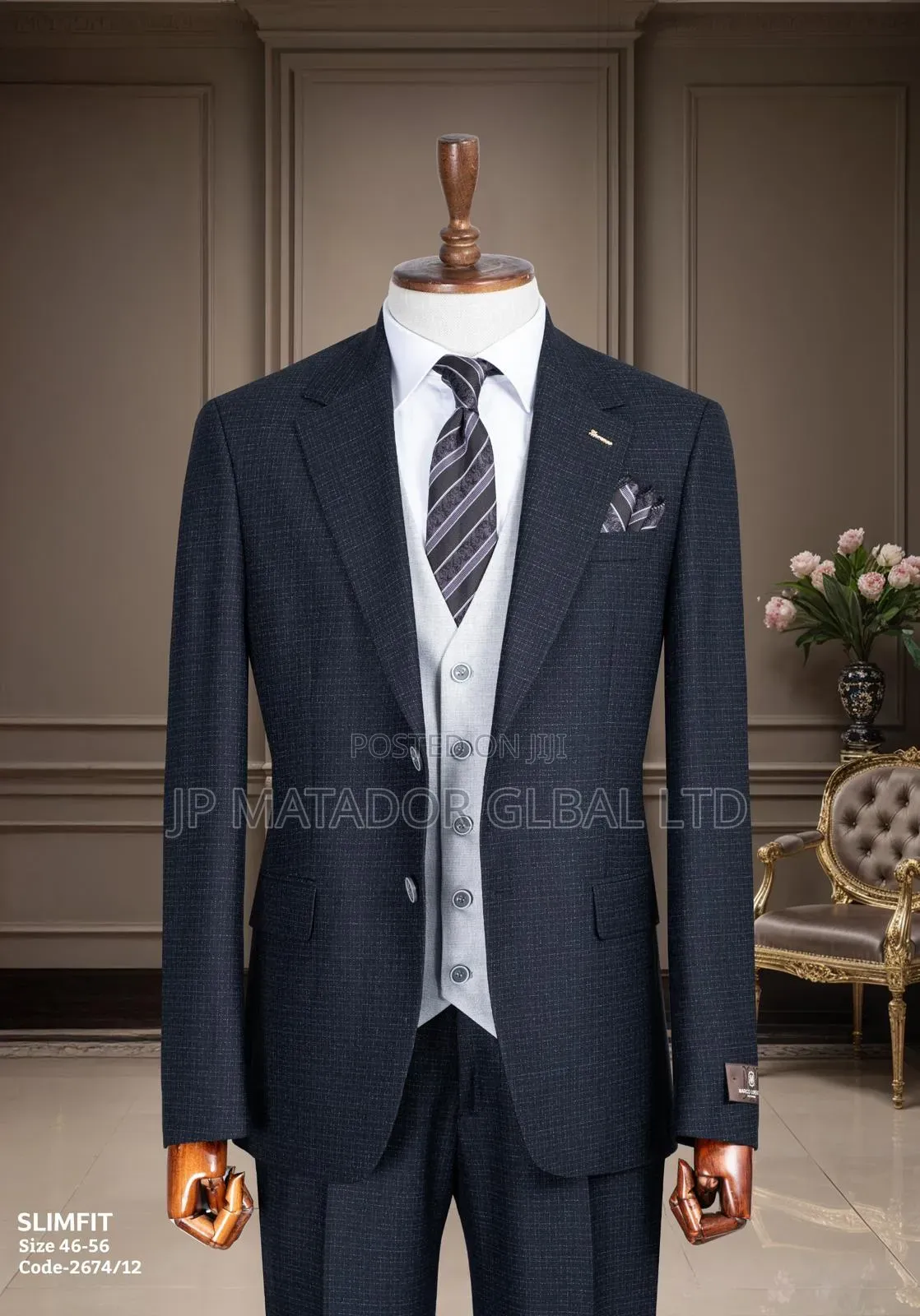 Luxury Three Pieces Turkey Suits