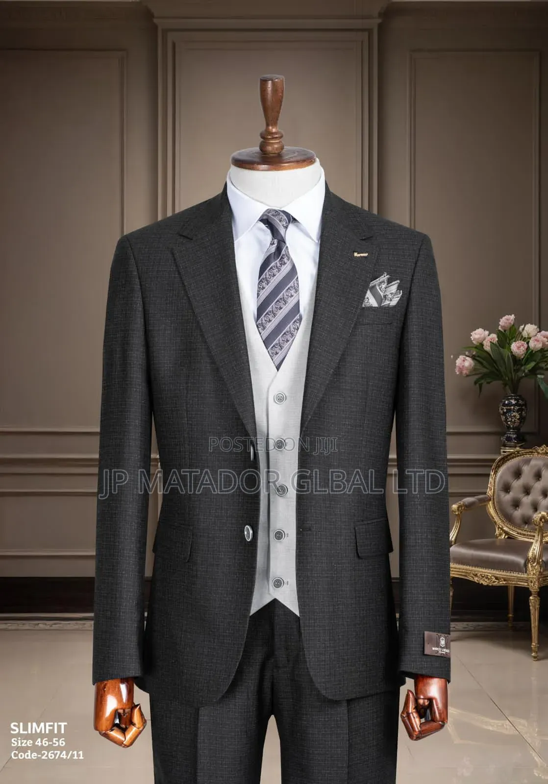 Luxury Three Pieces Turkey Suits