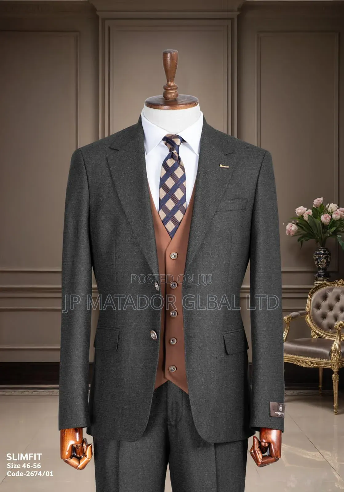 Luxury Three Pieces Turkey Suits