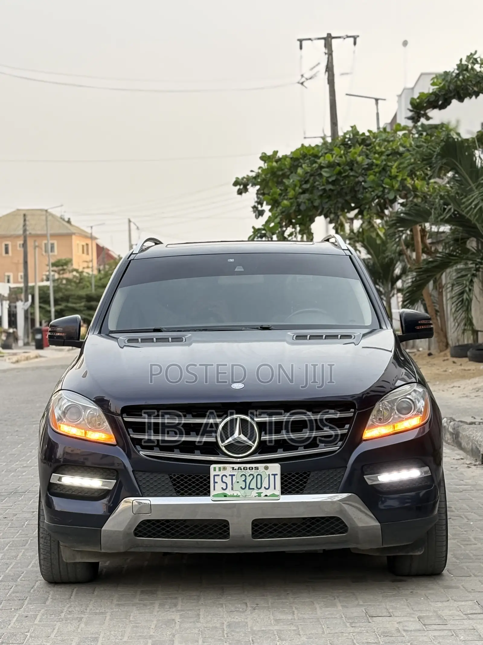 Mercedes-Benz M Class ML 350 4Matic 2012 Blue