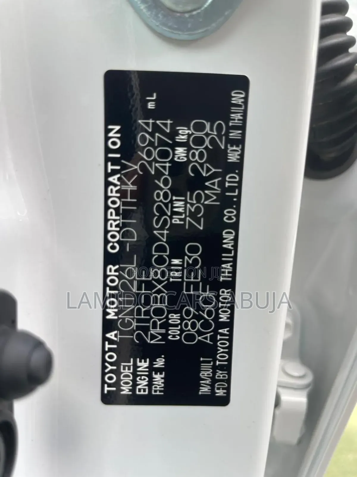 New Toyota Hilux 2025 White