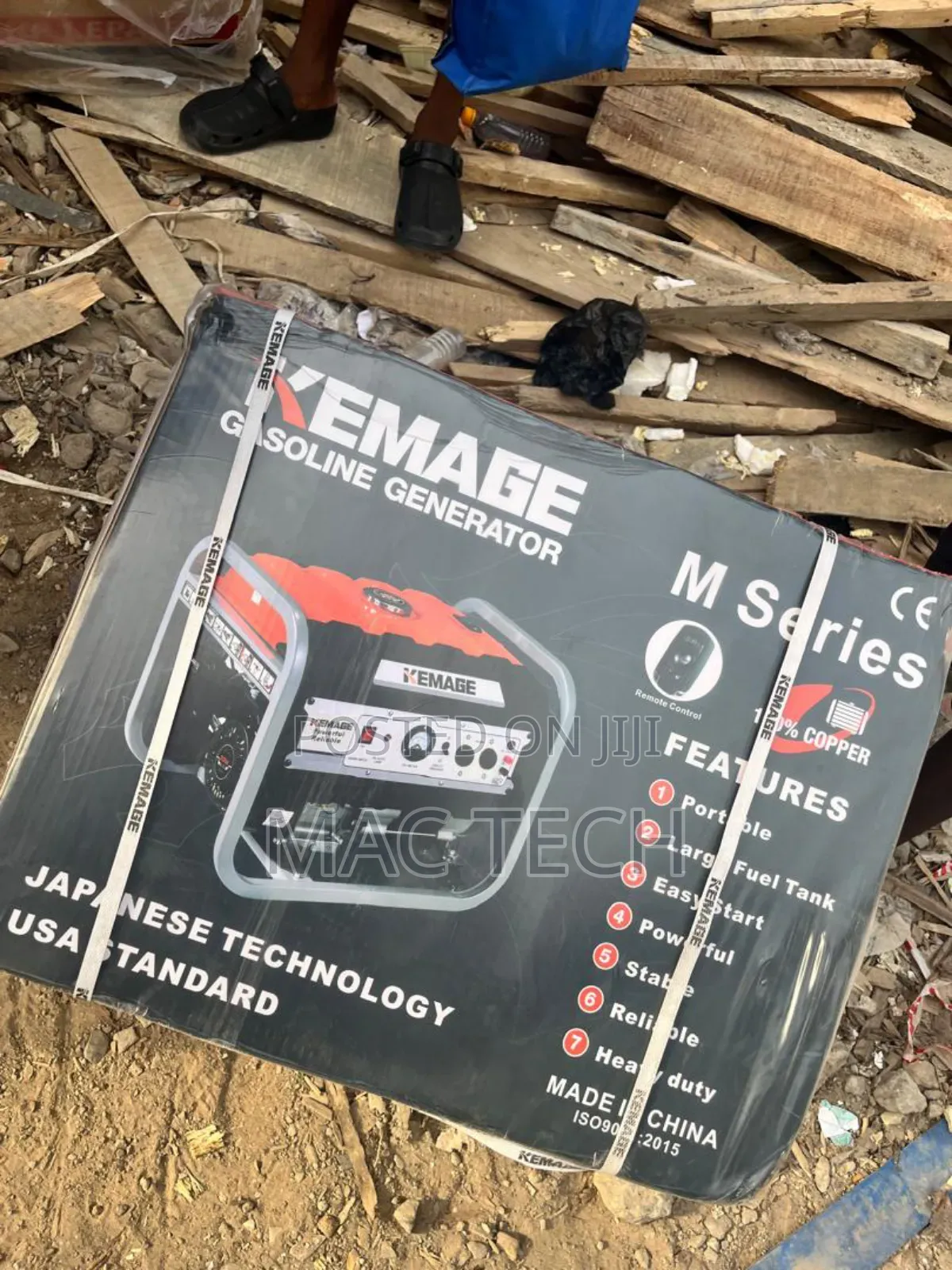 Kemage 5800e2r Strong Generator With Key And Remote Control