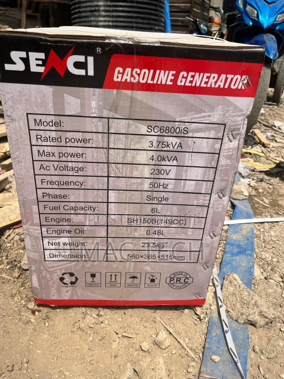 Senci Inverter Soundproof Generator 4kva