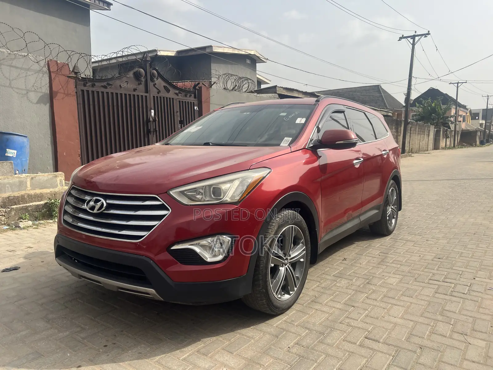 Hyundai Santa Fe Limited AWD 2016 Red