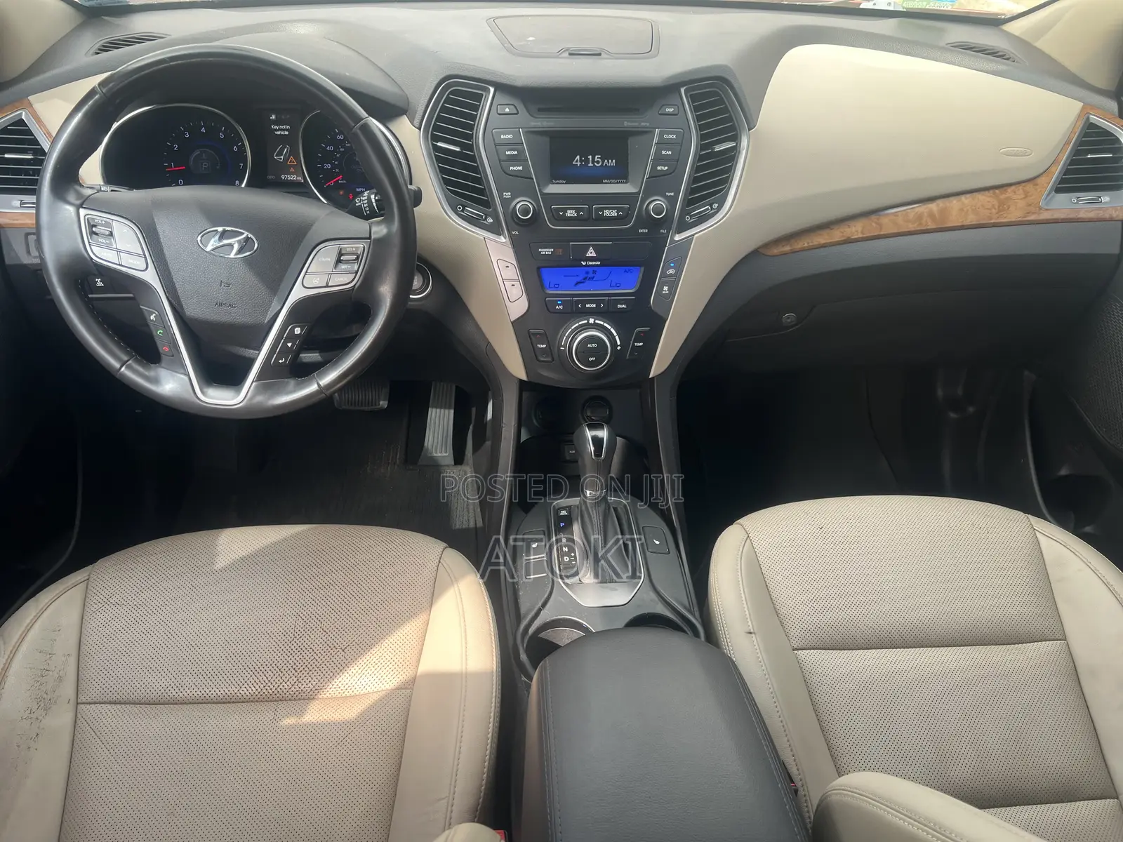 Hyundai Santa Fe Limited AWD 2016 Red