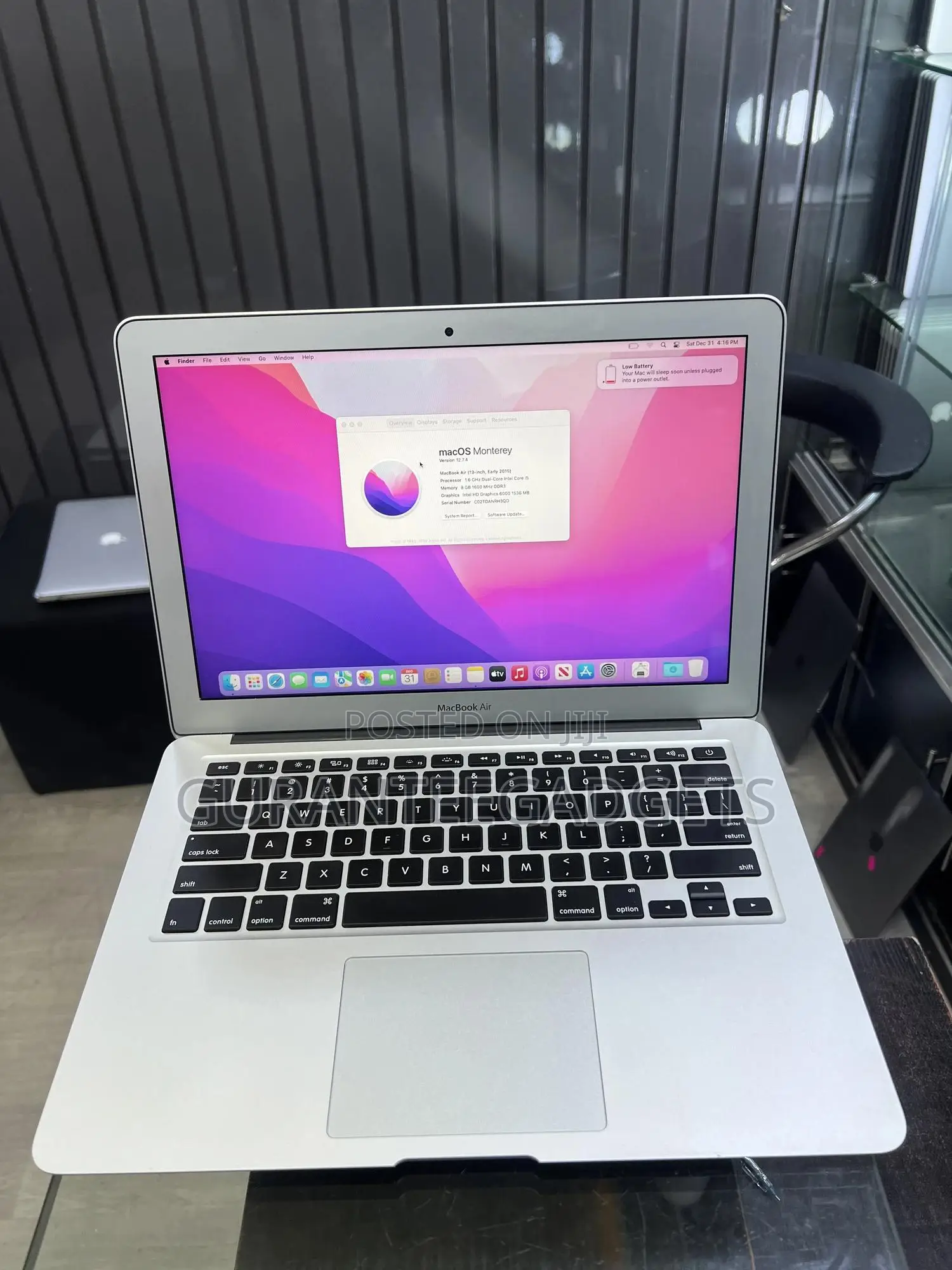 Laptop Apple MacBook Air 2015 8GB Intel Core i5 SSD 128GB