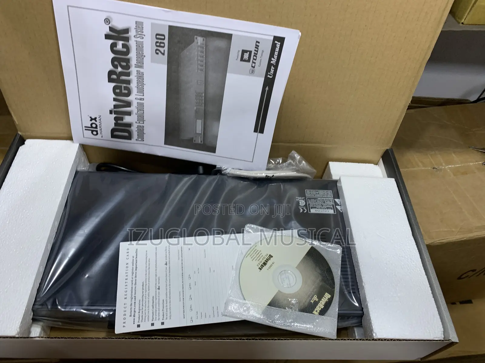 DBX Driverack 260 Speaker Management