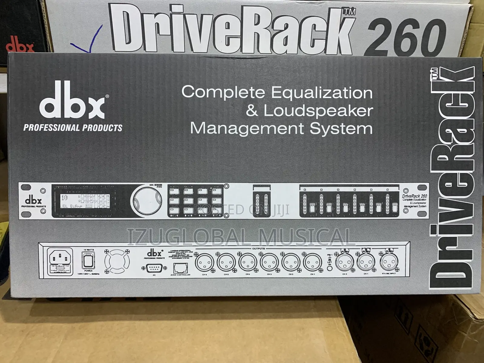 DBX Driverack 260 Speaker Management