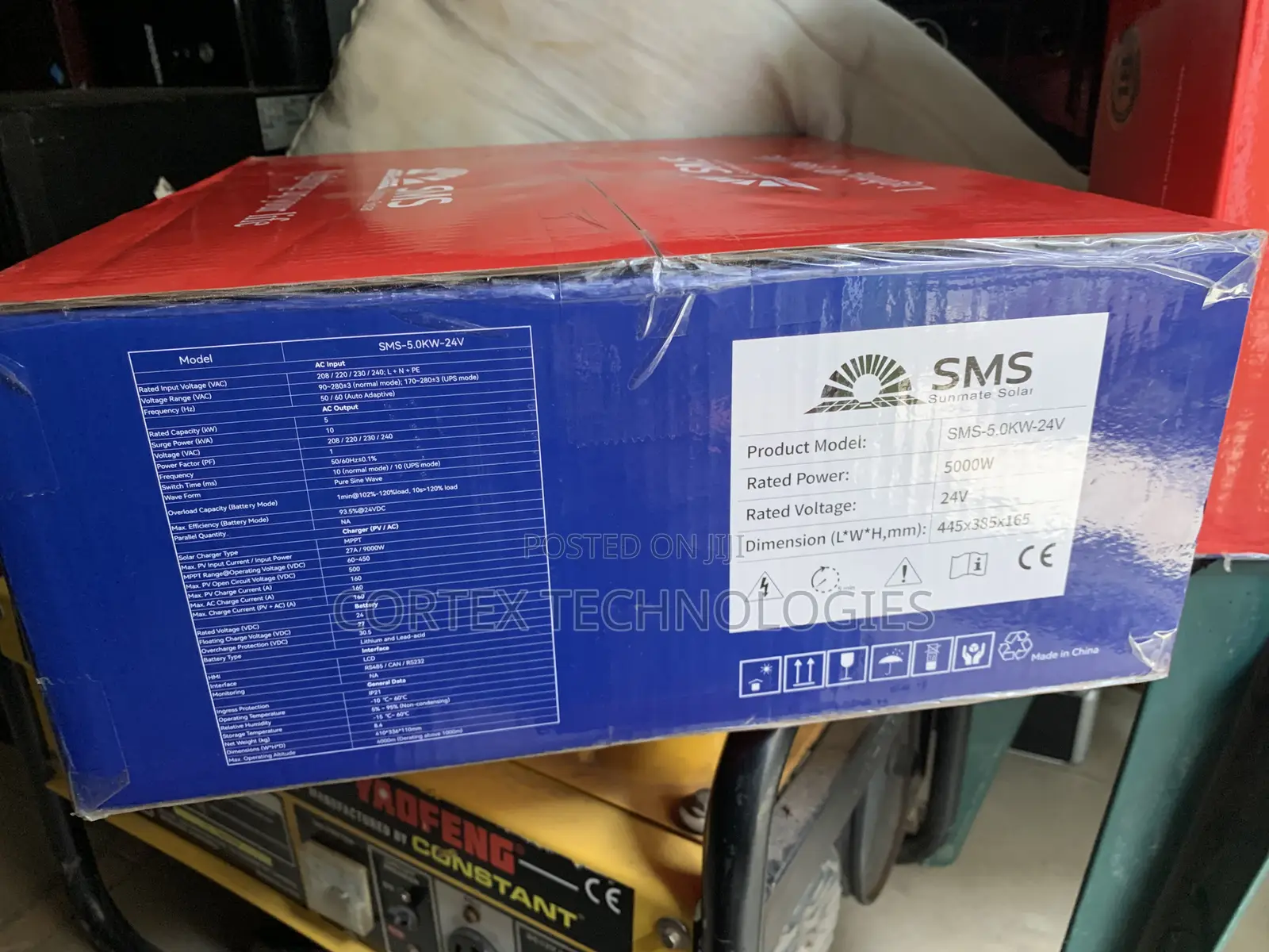 New Model of 5kva 24 SMS Hybrid Inverter