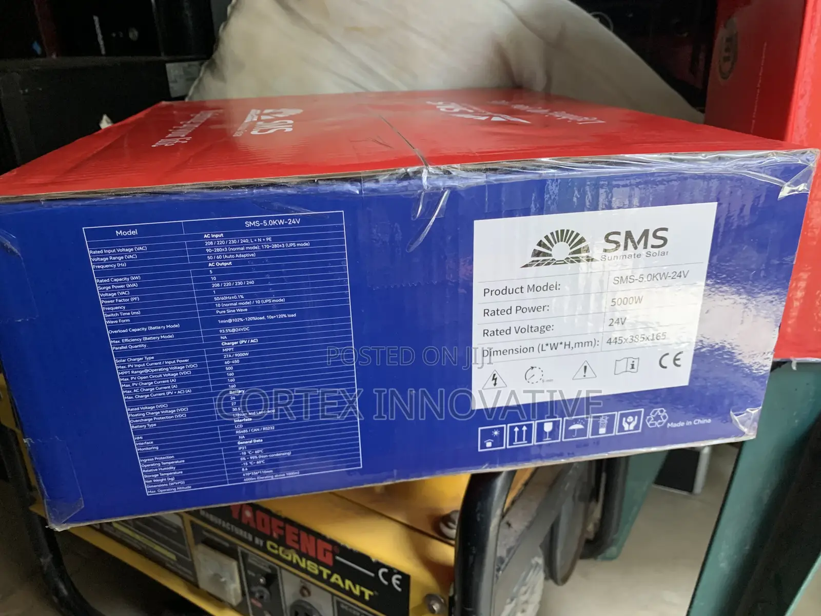 New Model of 5kva 24 SMS Hybrid Inverter