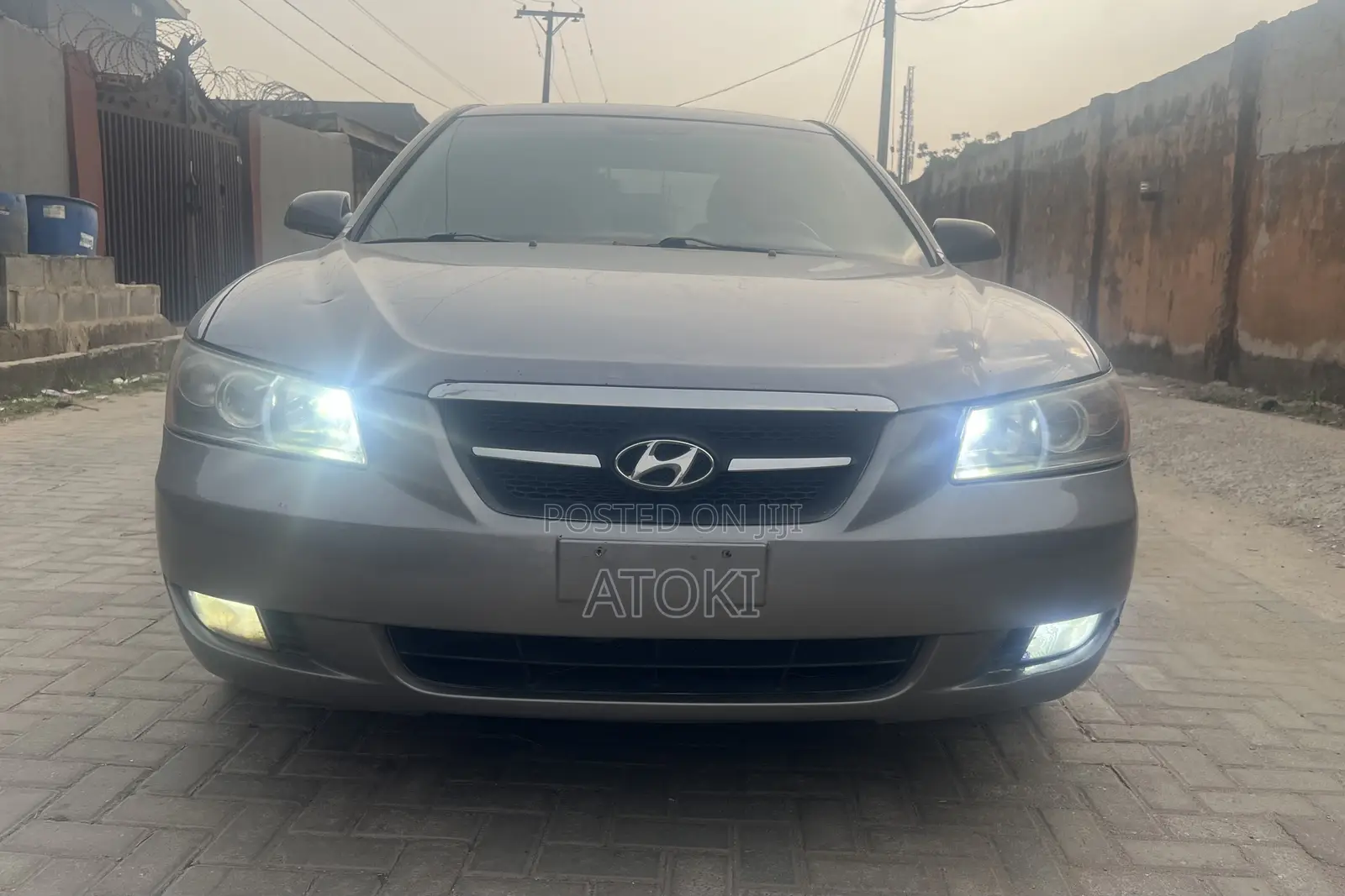 Hyundai Sonata SE V6 2009 Gray
