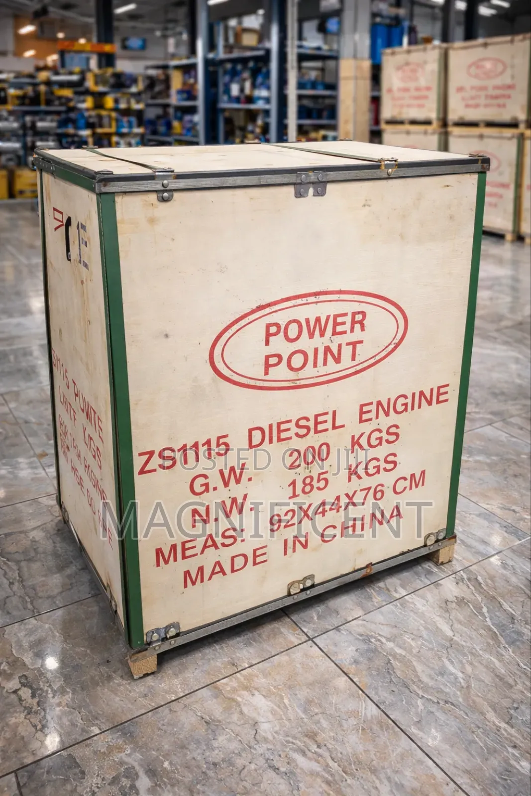 20kva Shiang Lister Engine With Key Start – Strong Power Output