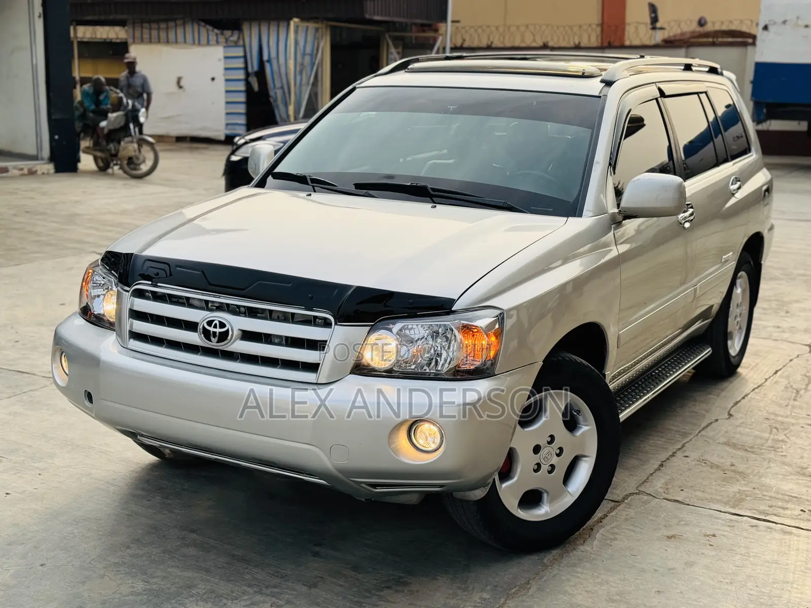 Toyota Highlander Limited V6 2005 Silver