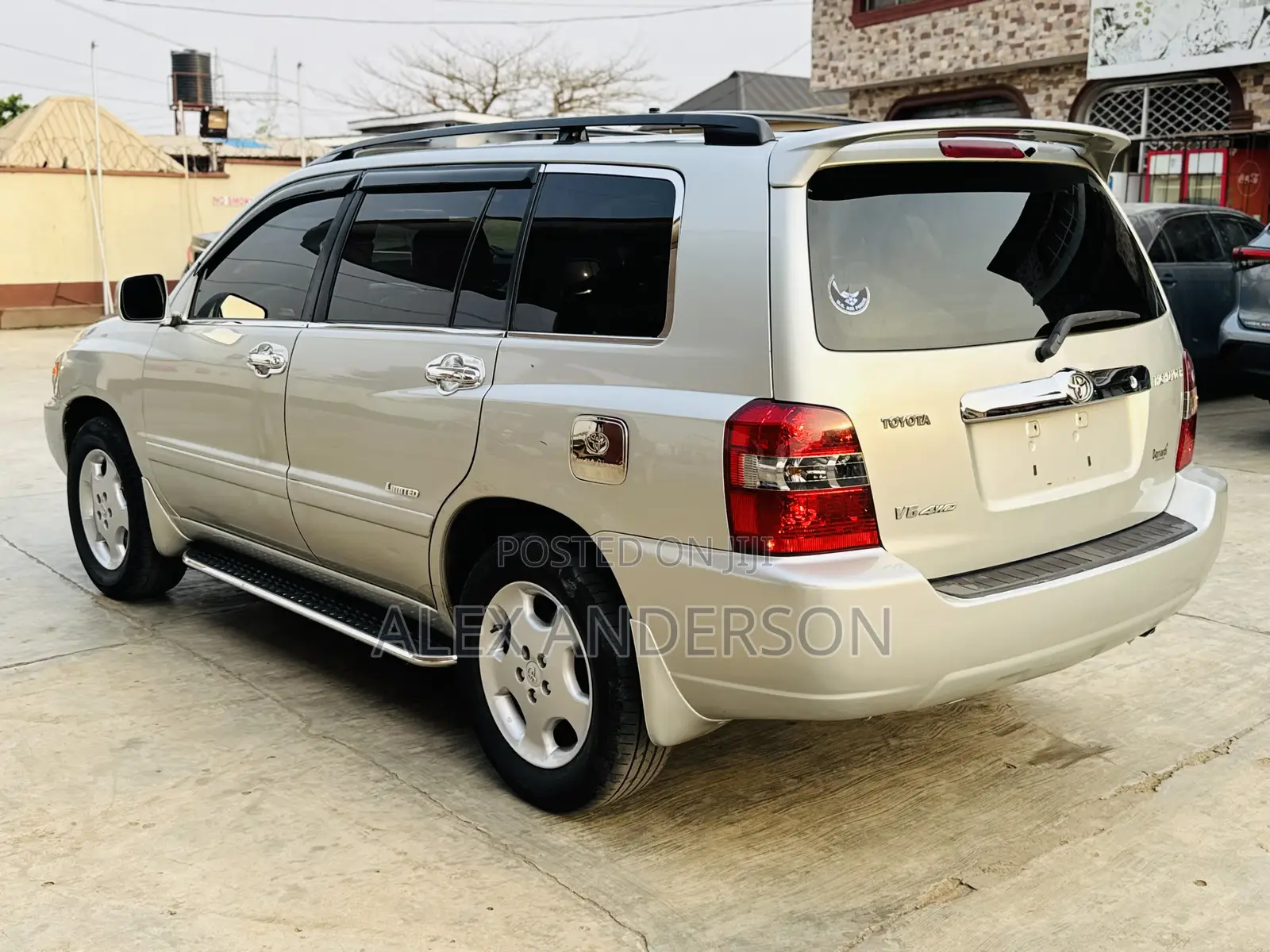 Toyota Highlander Limited V6 2005 Silver