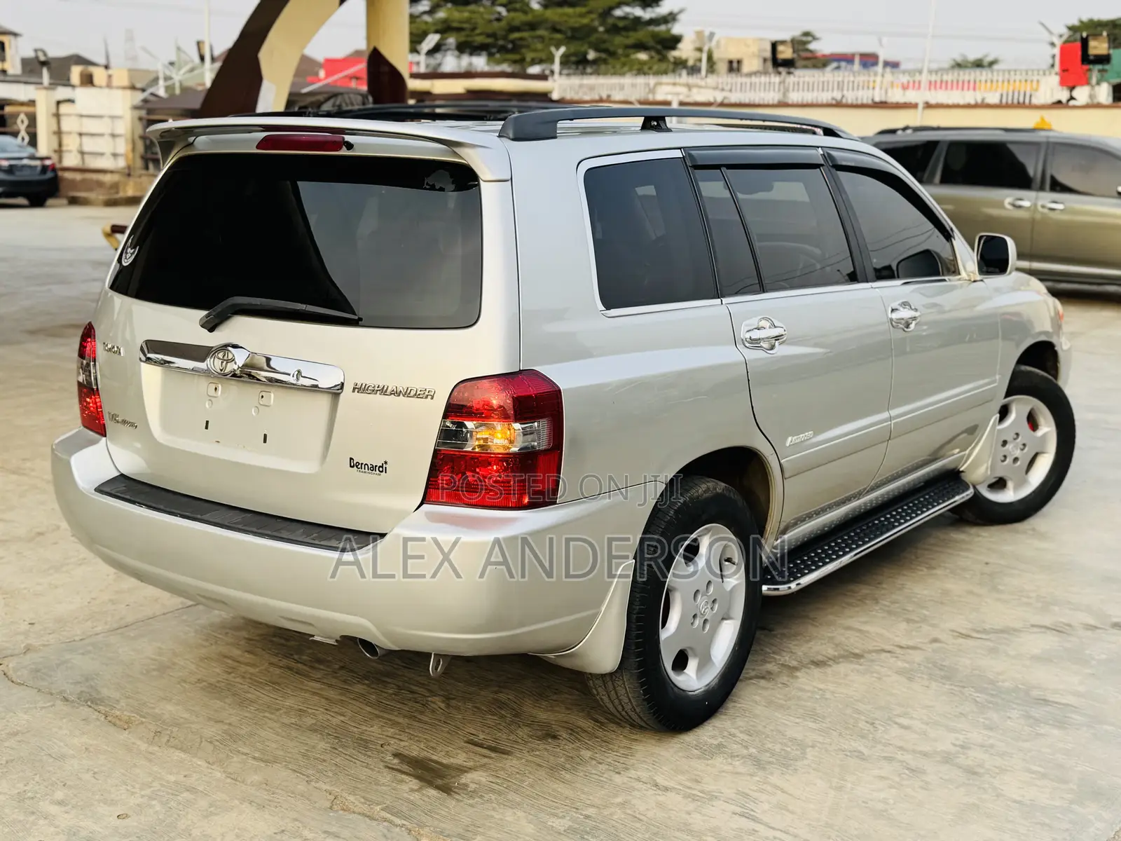 Toyota Highlander Limited V6 2005 Silver