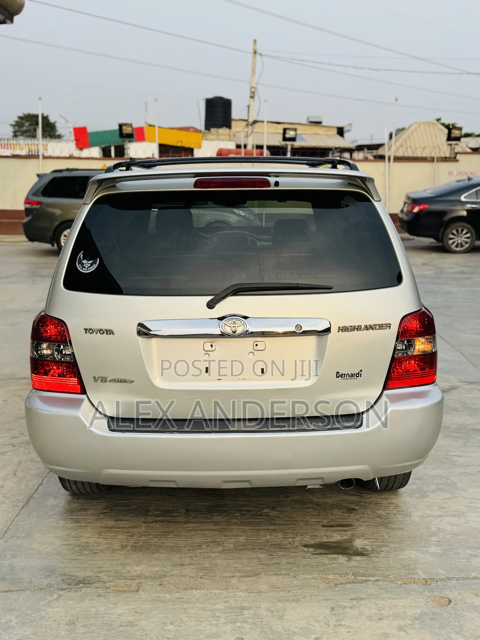 Toyota Highlander Limited V6 2005 Silver