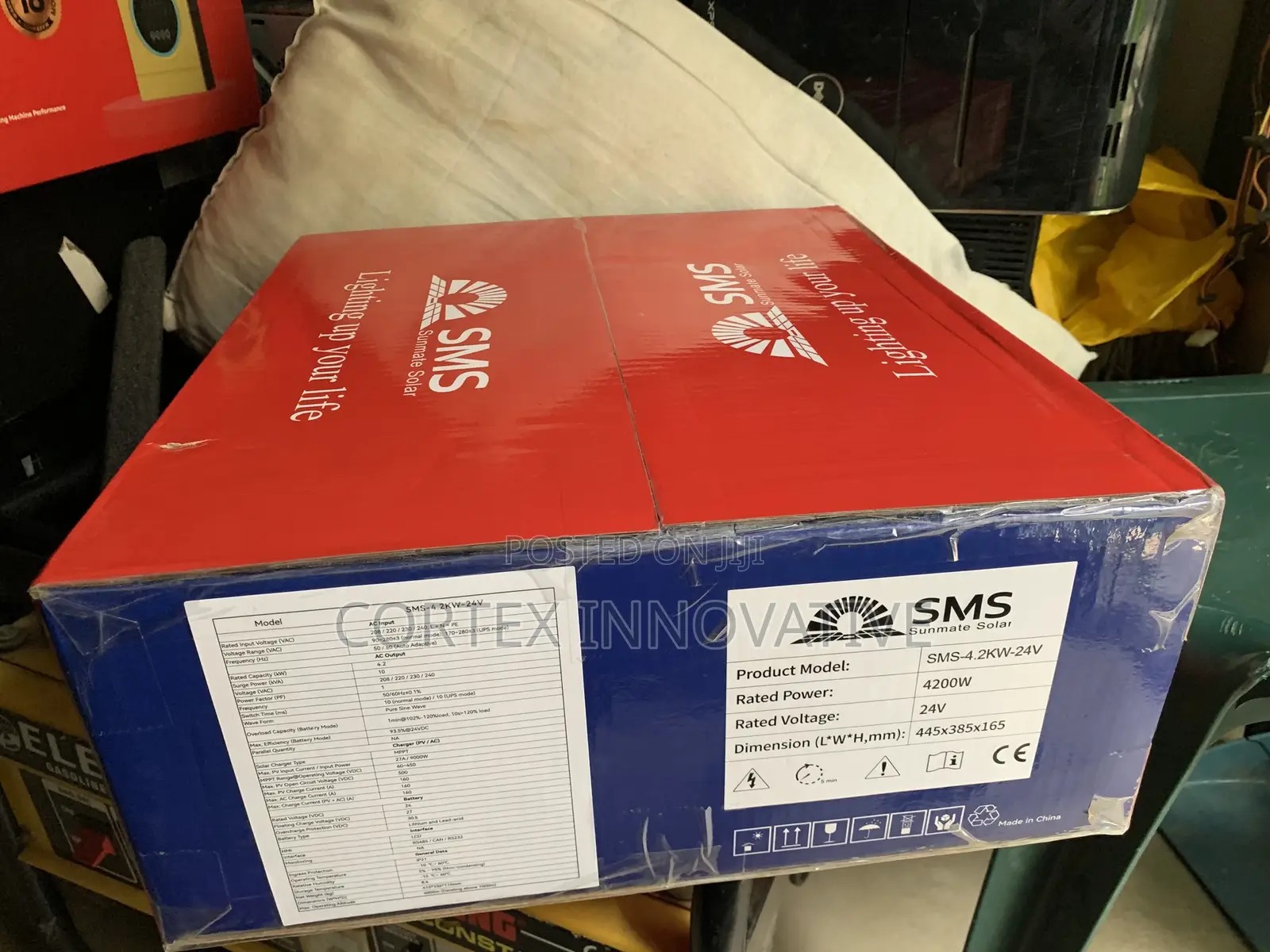 New Model 4.2kva 24v Hybrid SMS Inverter
