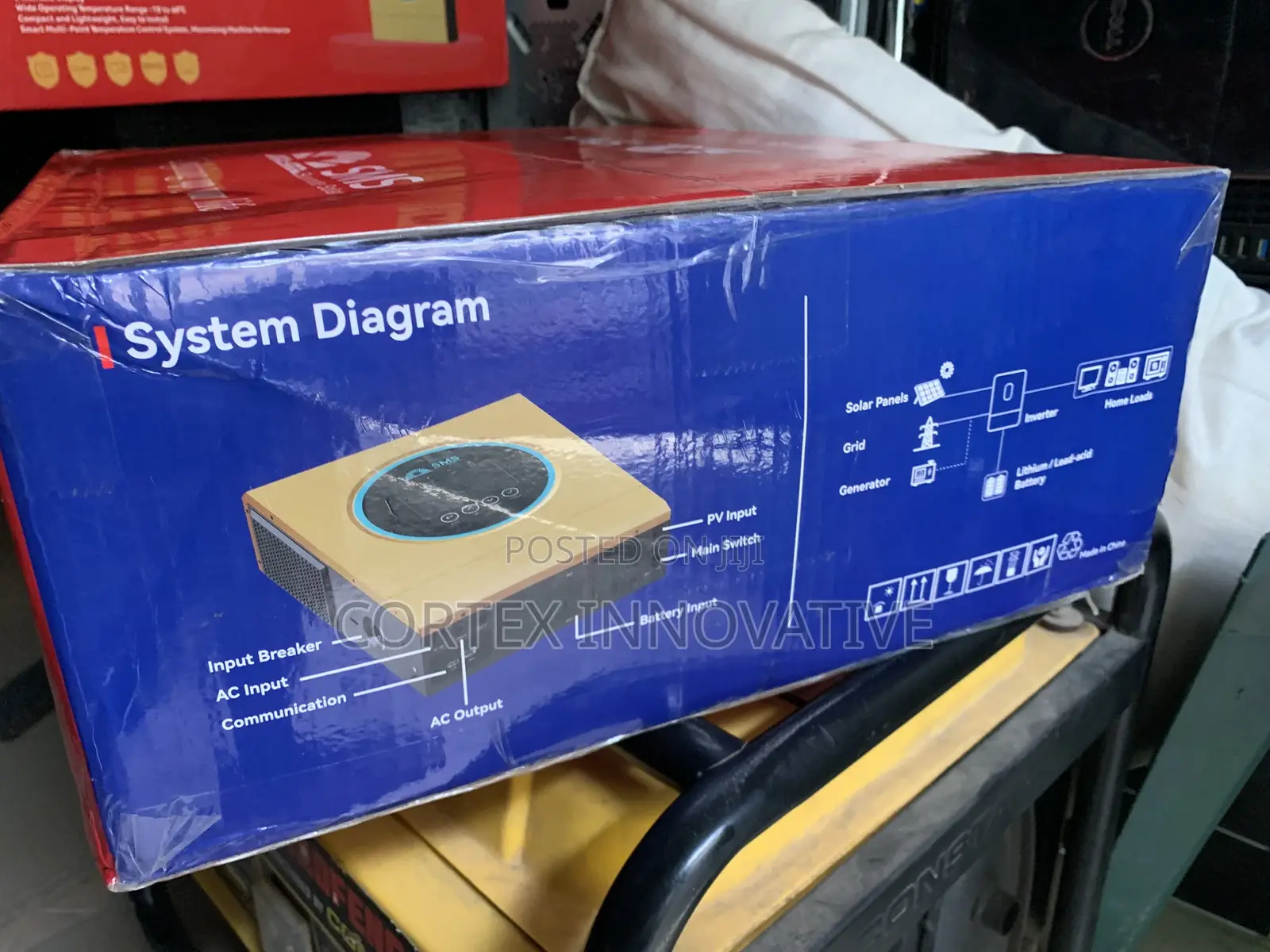 New Model 4.2kva 24v Hybrid SMS Inverter