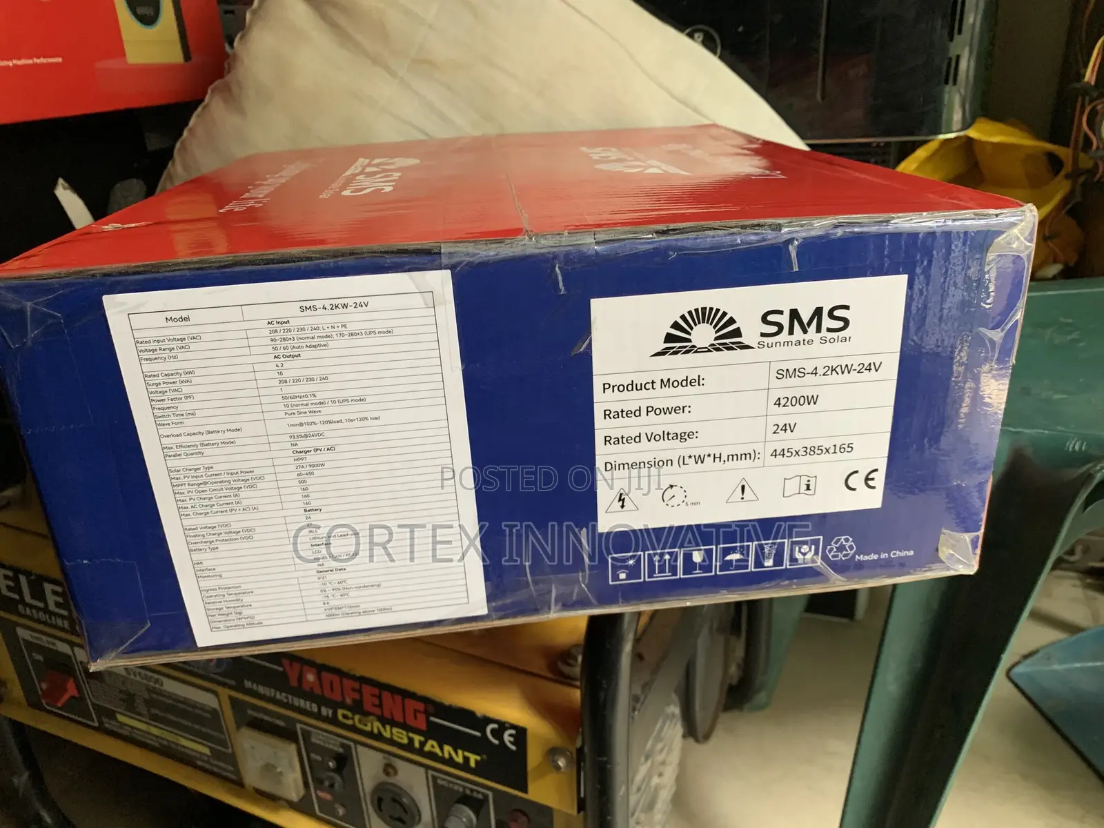 New Model 4.2kva 24v Hybrid SMS Inverter