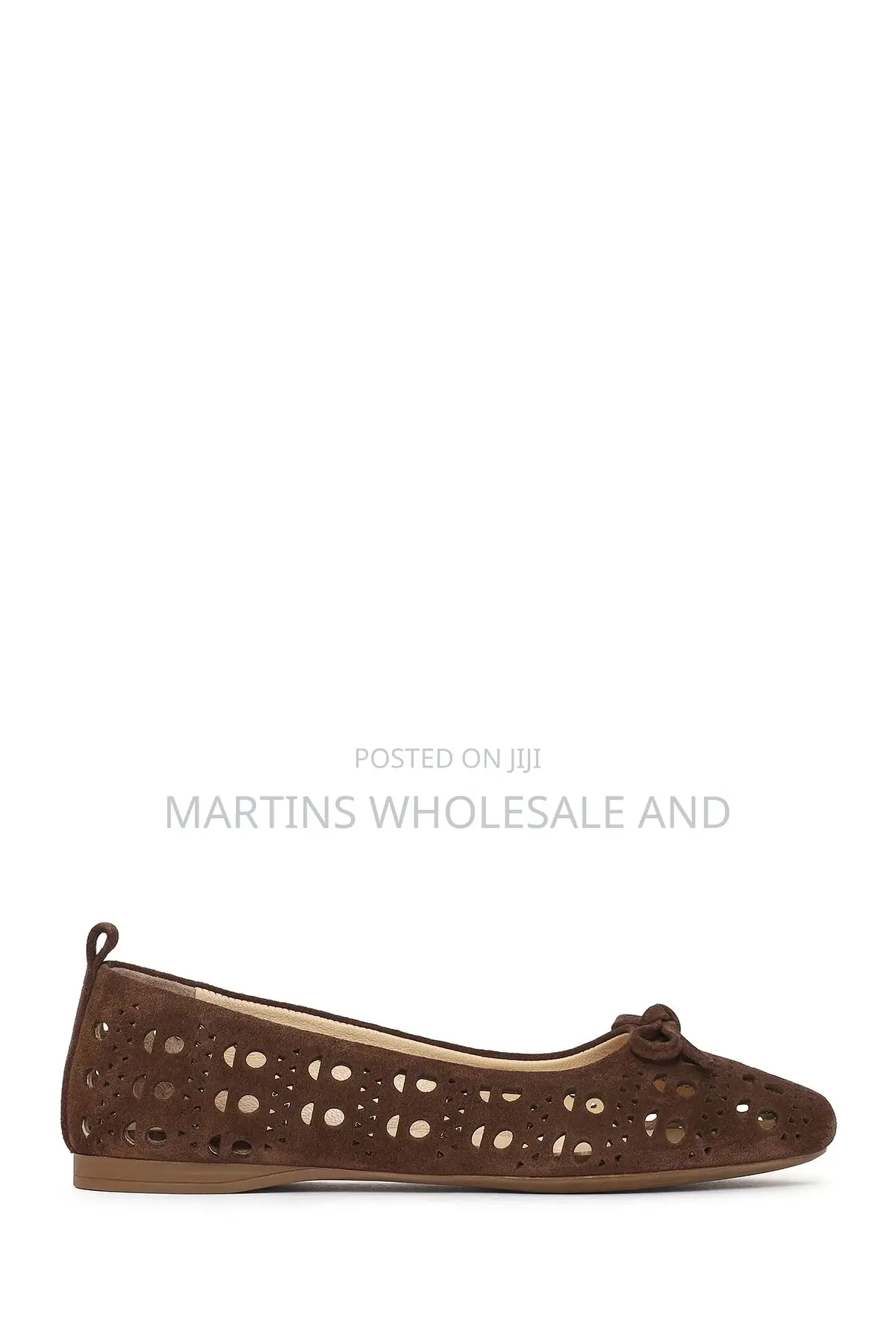Women's Laser-Cut Ballet Flats,