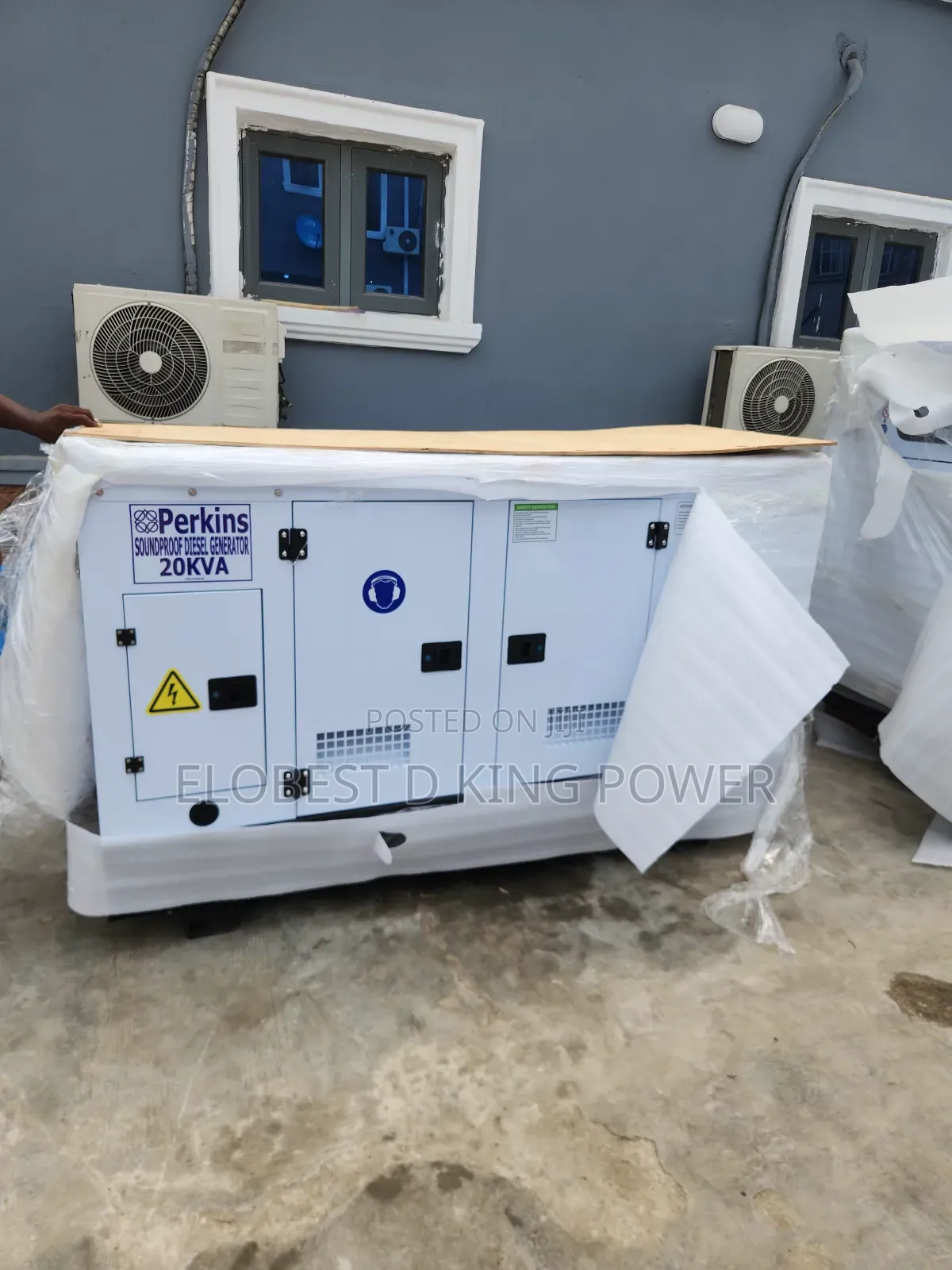 20kva Perkins Diesel Soundproof Generator With 100% Pure Copper Coil