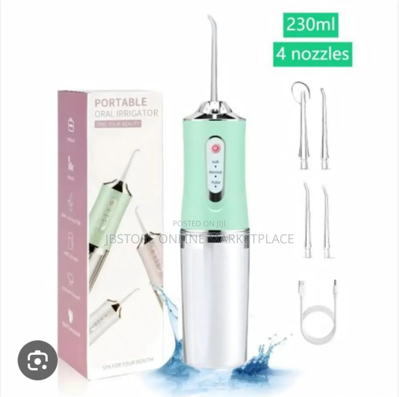 Rechargeable Water Flosser for Deep Teeth Cleaning