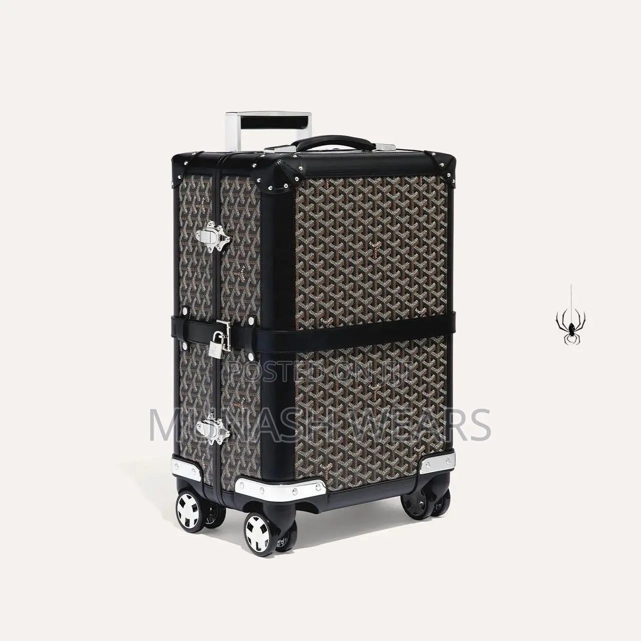 Luxury Goyard Luggage Set