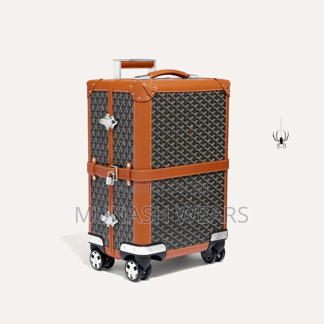Luxury Goyard Luggage Set
