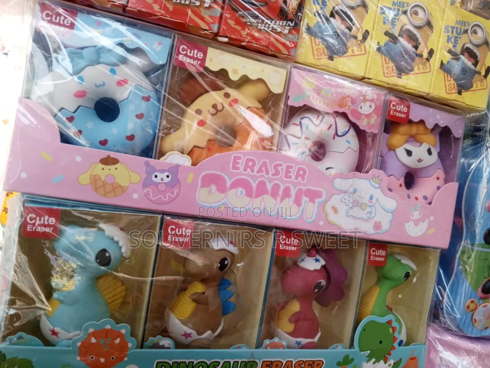 Big 3d Erasers by 12 Peices_ Partypack Fillers