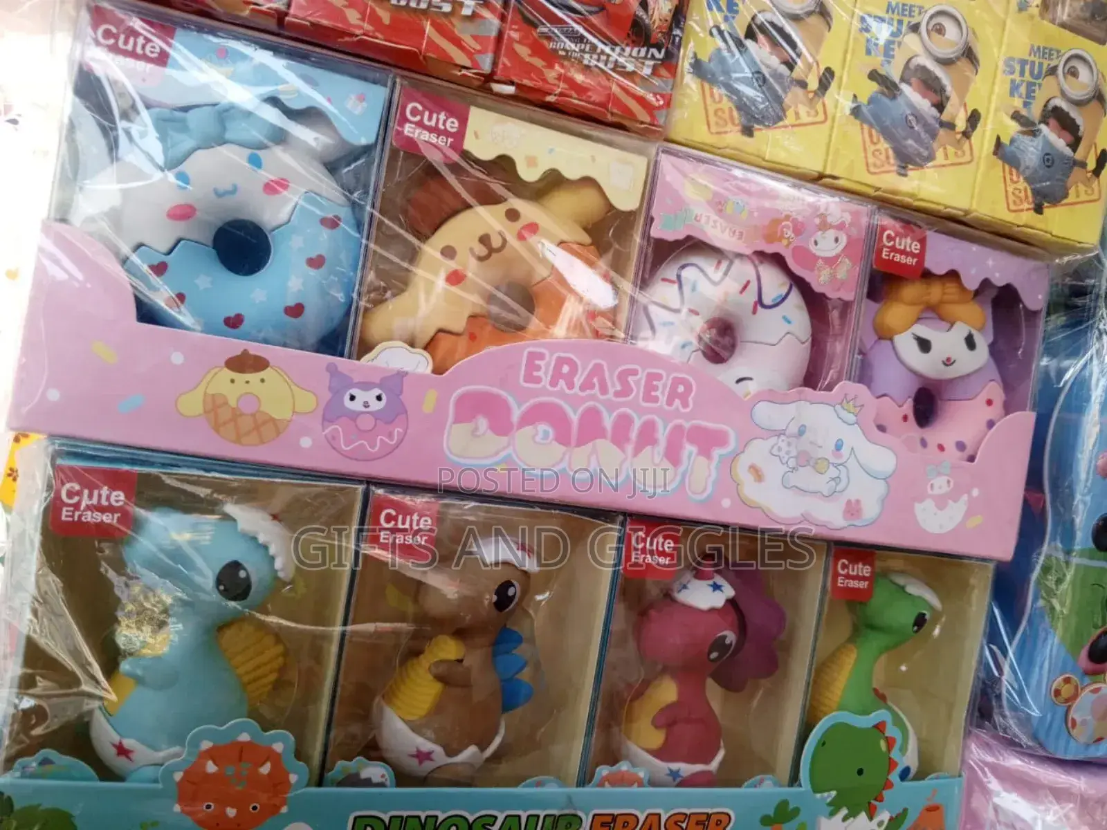 Big 3d Erasers by 12 Peices_ Partypack Fillers