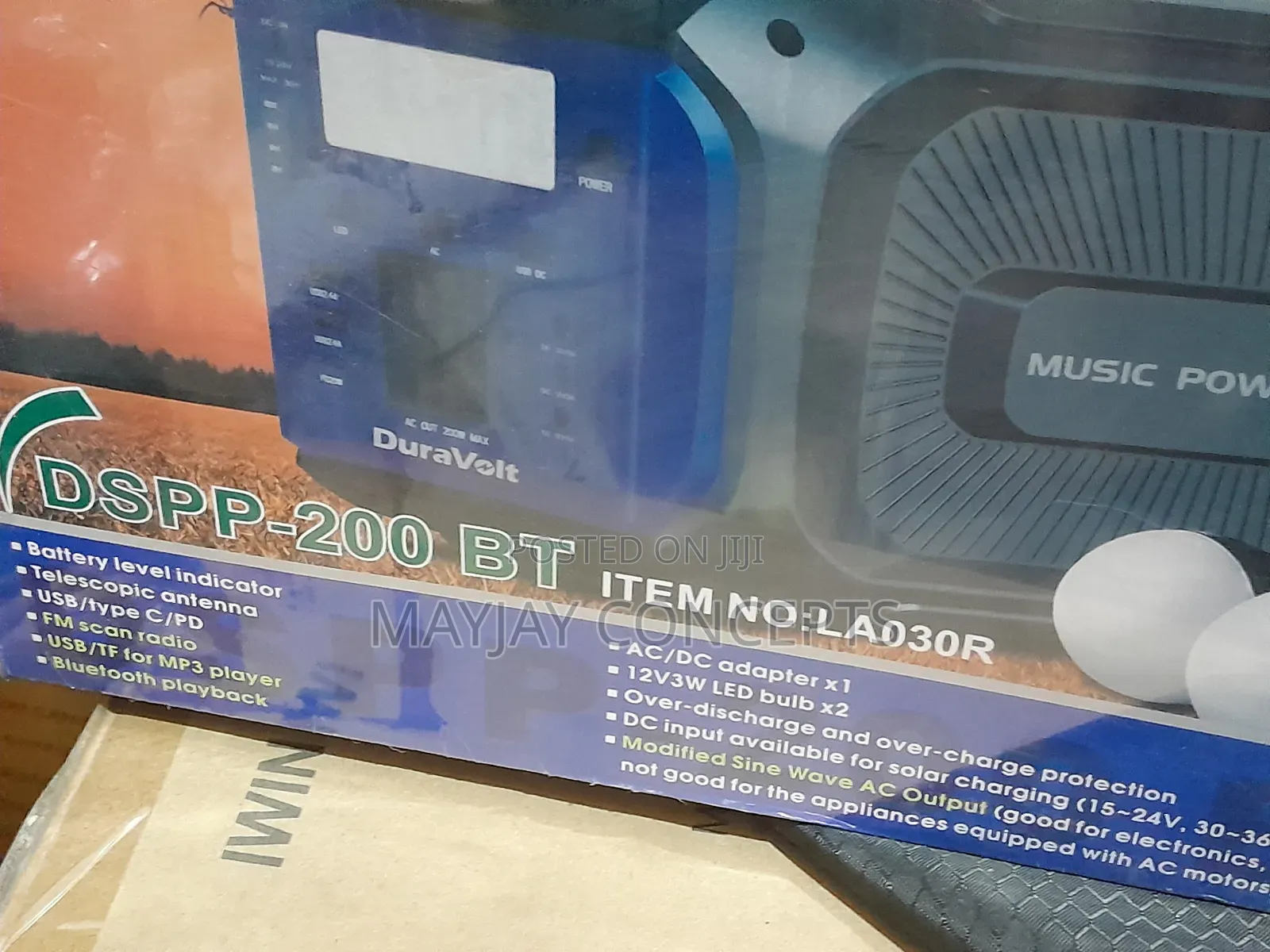 Duravolt 200w Solar Power Station for Fan|Laptop|Tv|Phones and Gadgets
