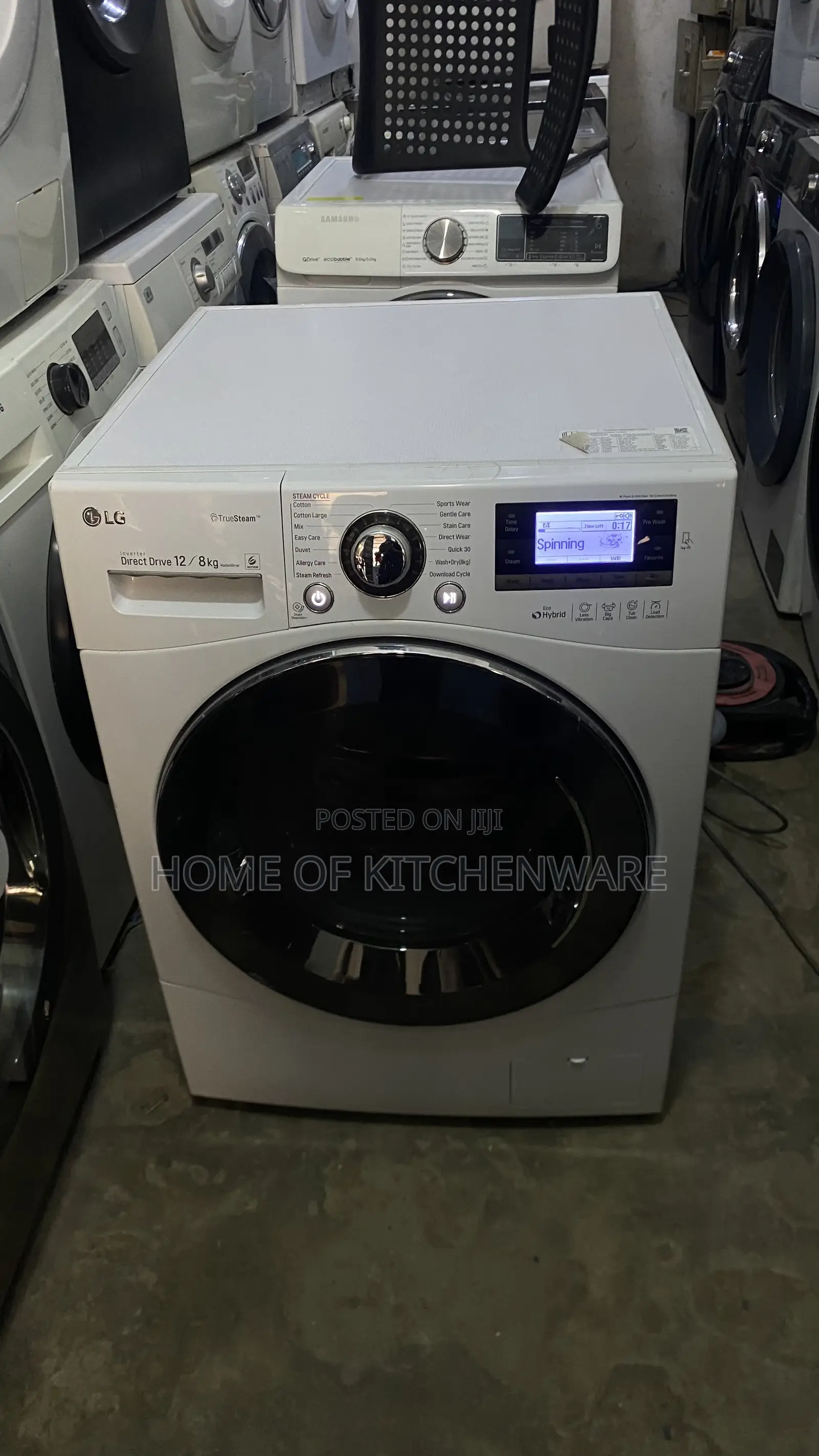 Lg 12kg Wash And Dry Washing Machine