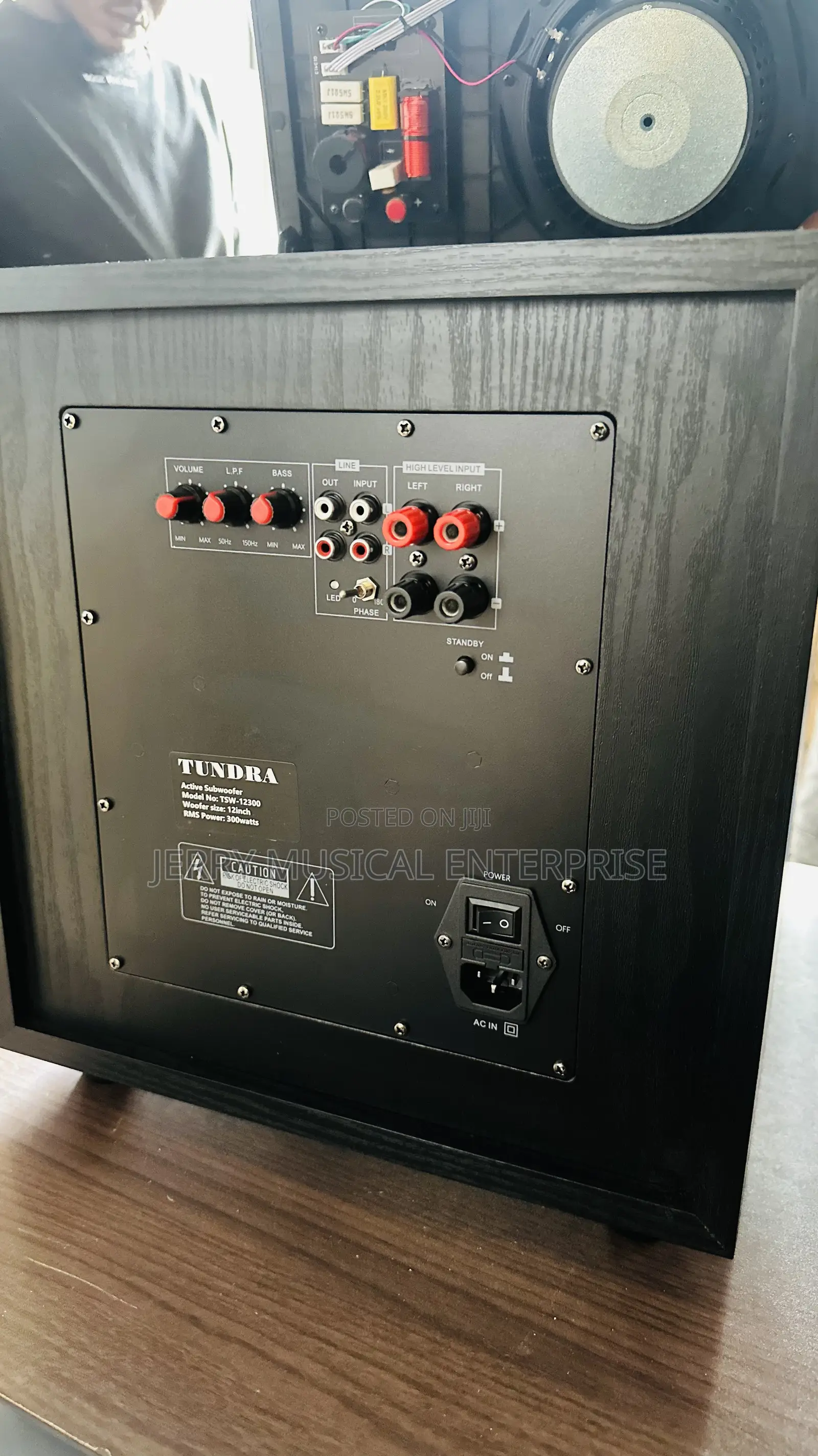 300w Active Floor Woofer For Cinema Setup Home Used Etc