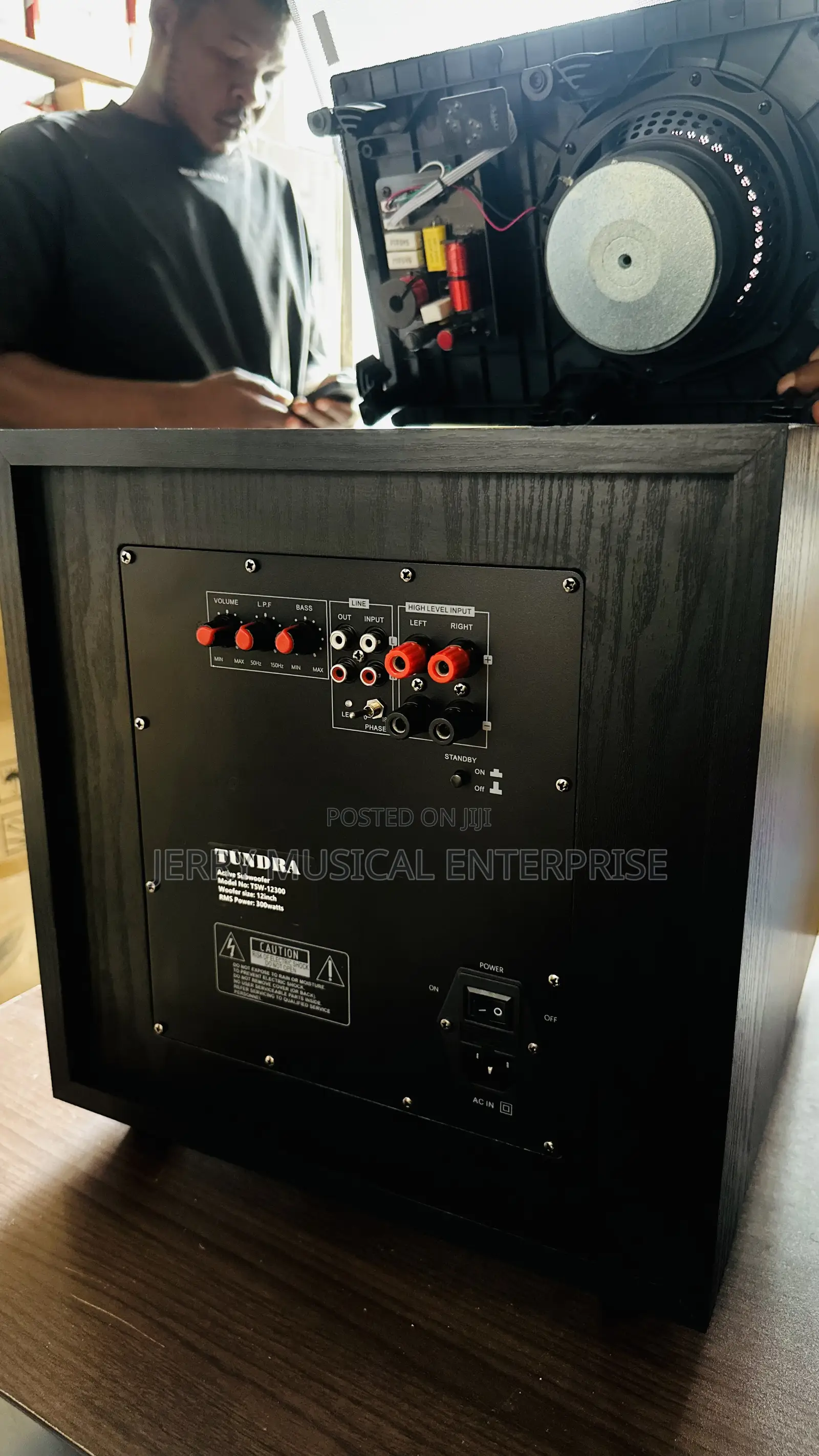 300w Active Floor Woofer For Cinema Setup Home Used Etc