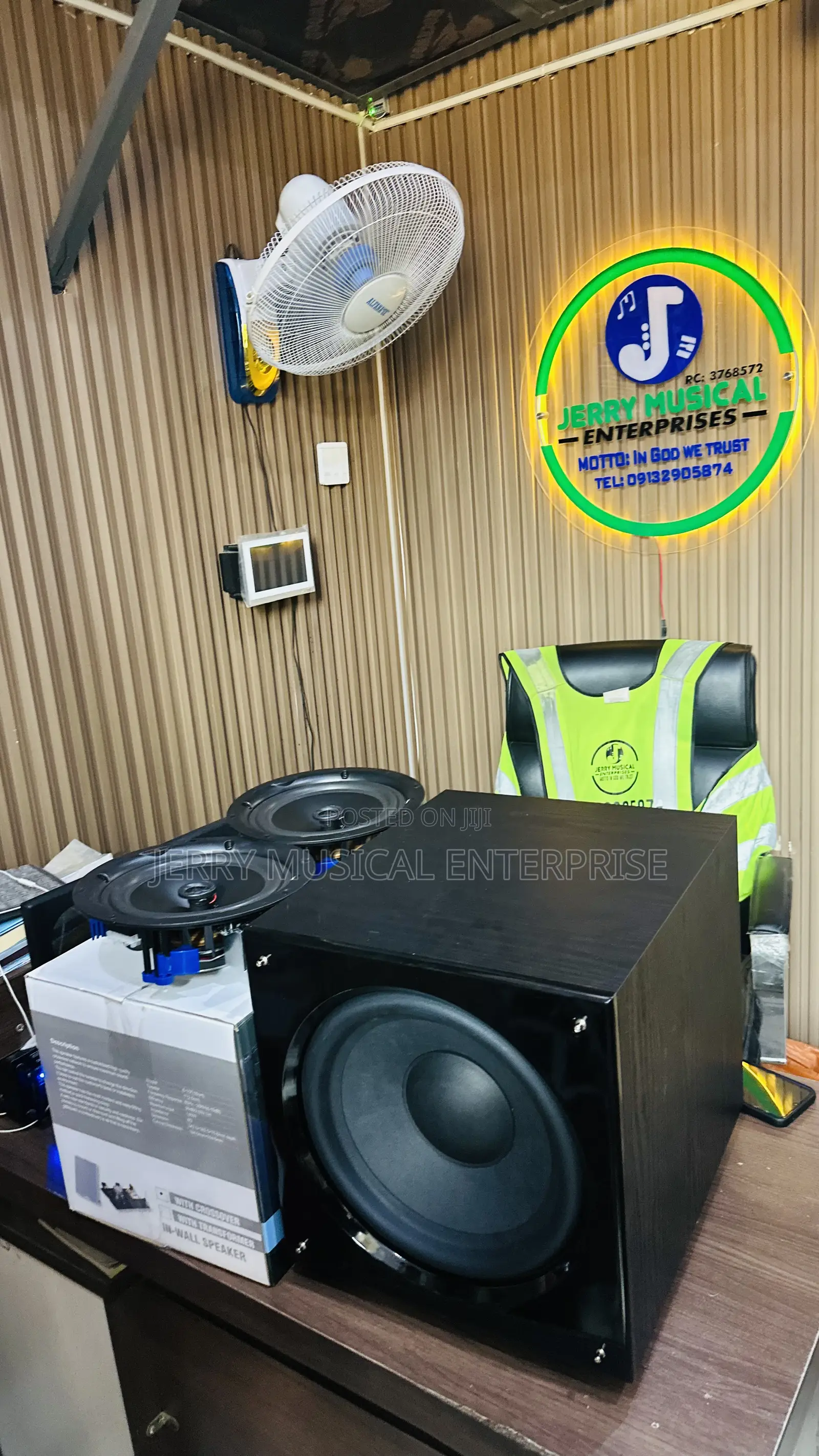 300w Active Floor Woofer For Cinema Setup Home Used Etc