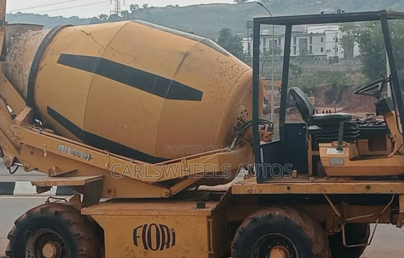Fairly Nigeria Used 4cubic Concrete Mixer.