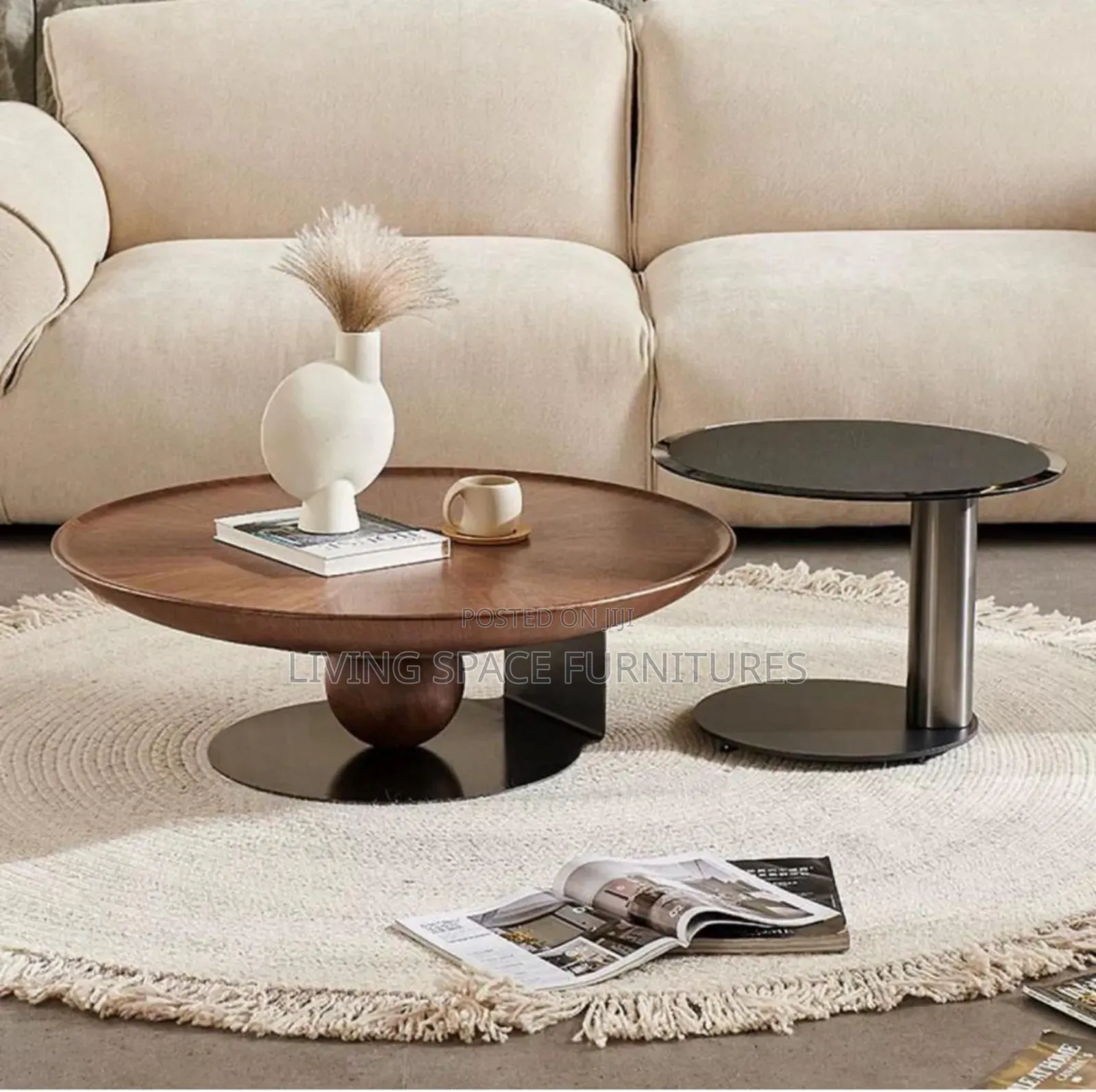 Newly Center Table Two in One Set