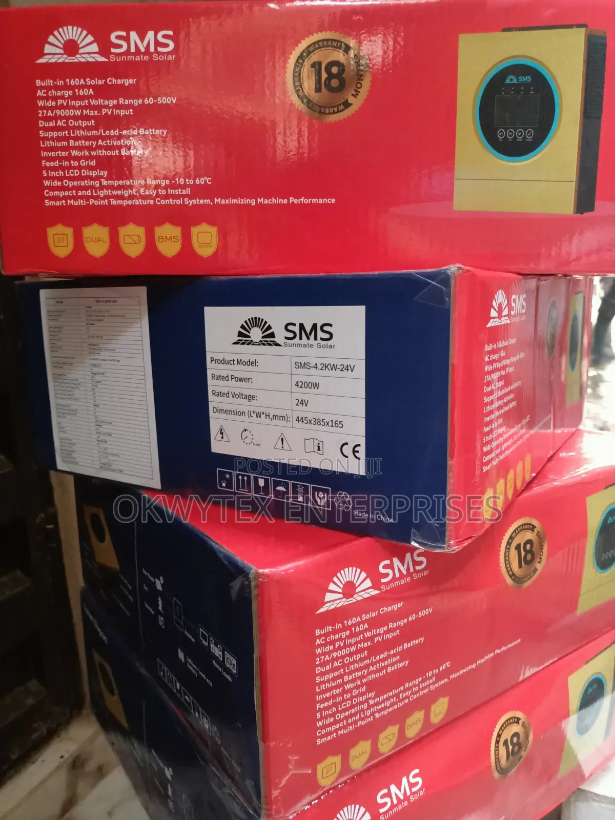 Sms 4.2kva 24v Hybrid Inverter