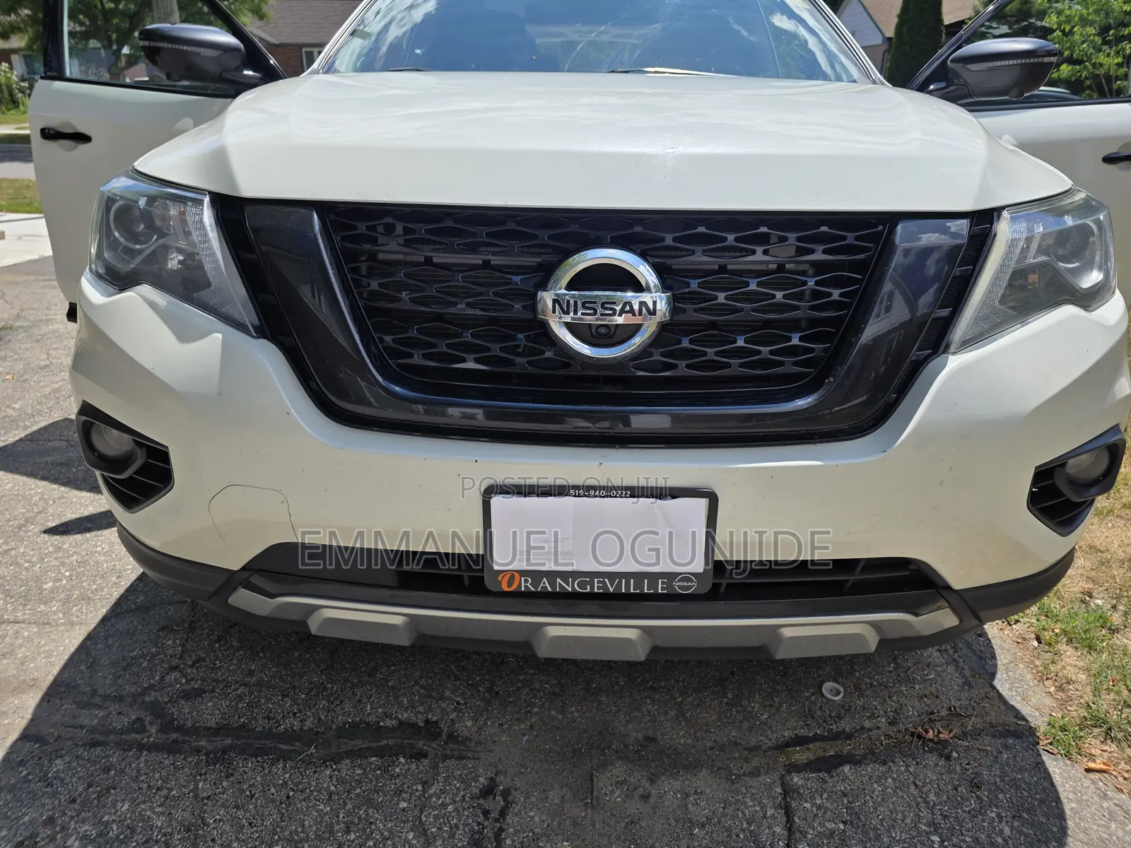 Nissan Pathfinder Platinum 2019 White