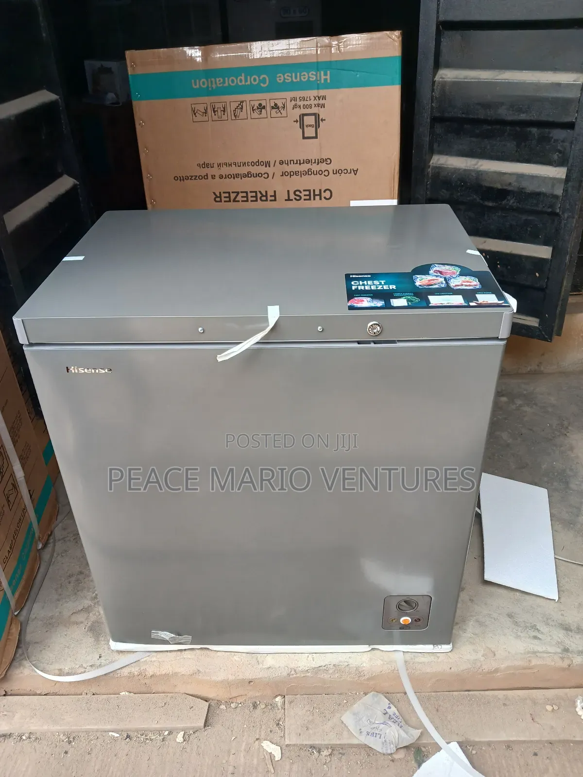 Hisense Quality Deep Freezer 270model With 2years Warranty 200litres