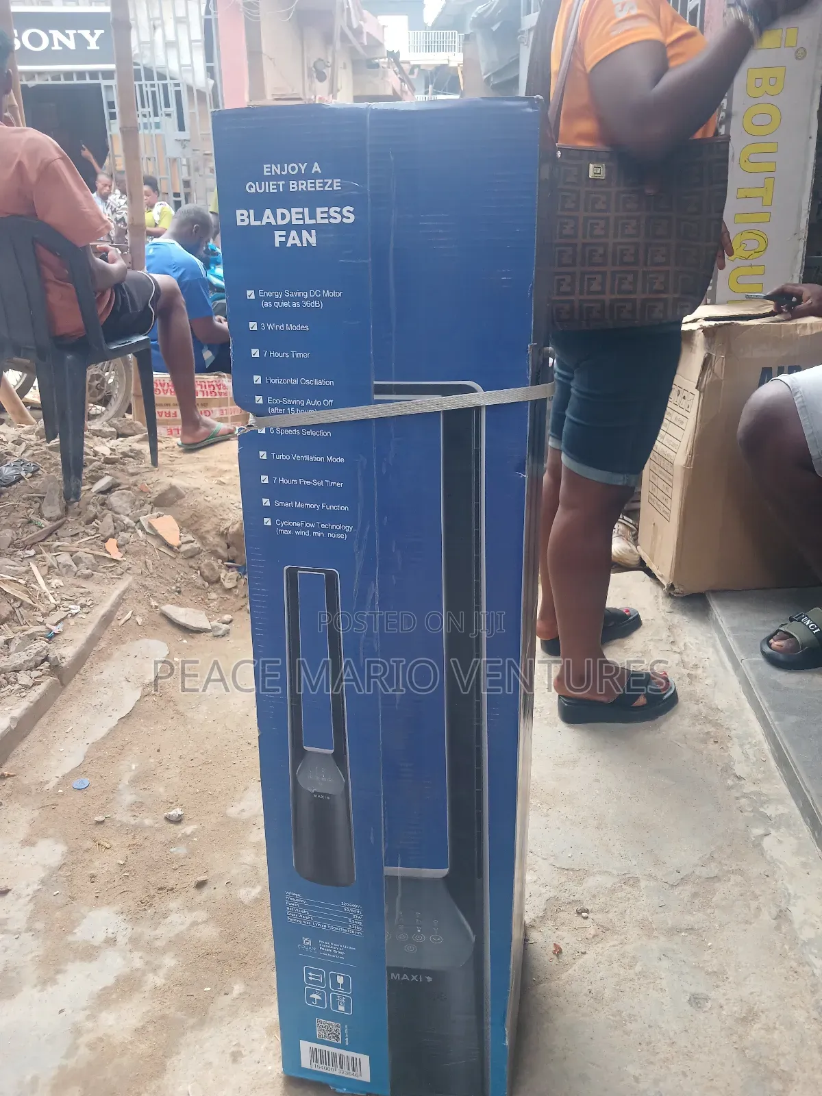 Maxi Original Bladeless Tower With 12month Warranty