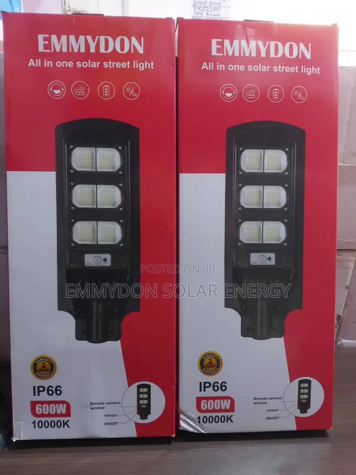 Emmydon All In One Solar Street Light 600watt