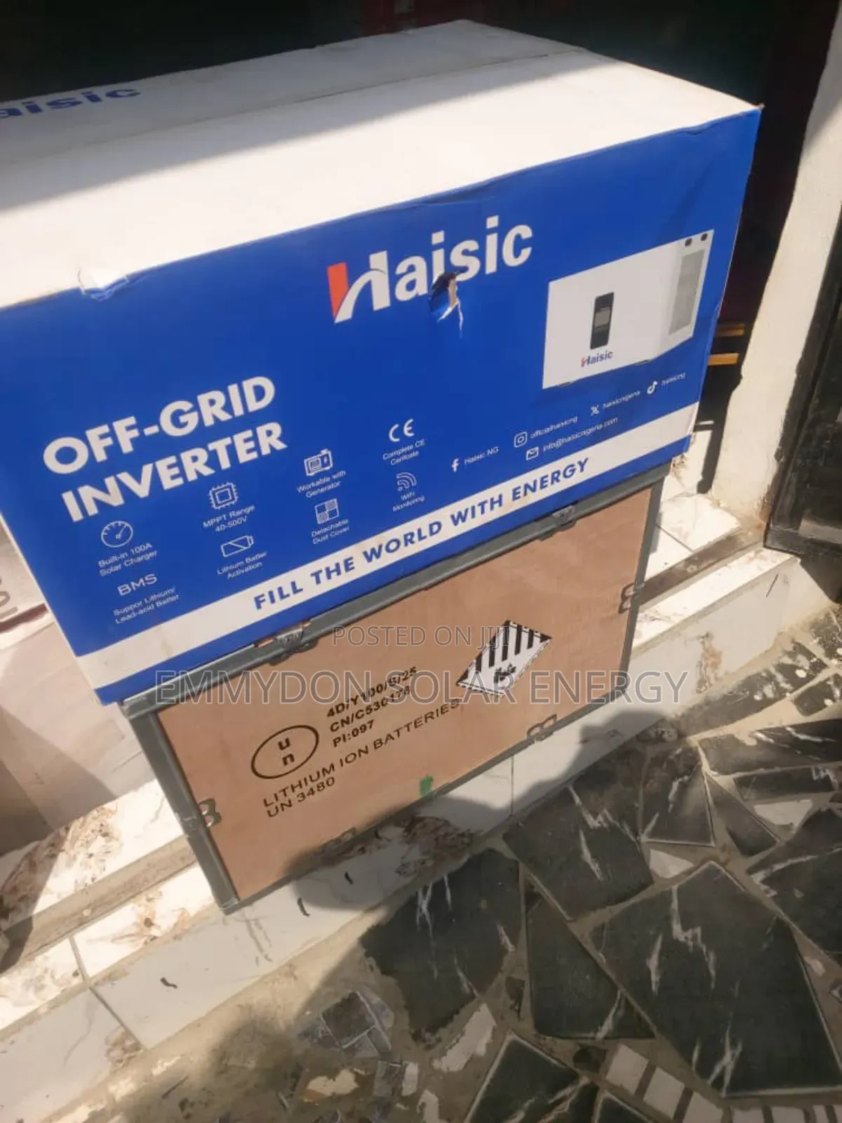 Haisic All In One System 8kwh Battery And 4.2kva Inverter