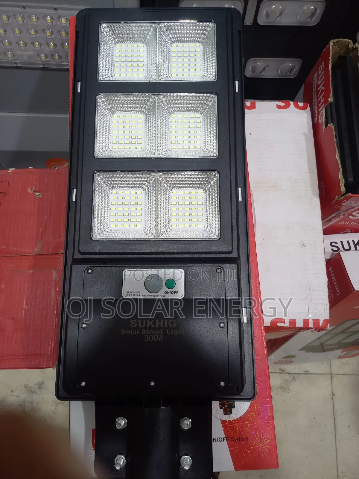 Sukhig 300w Solar Street Light Albin One.